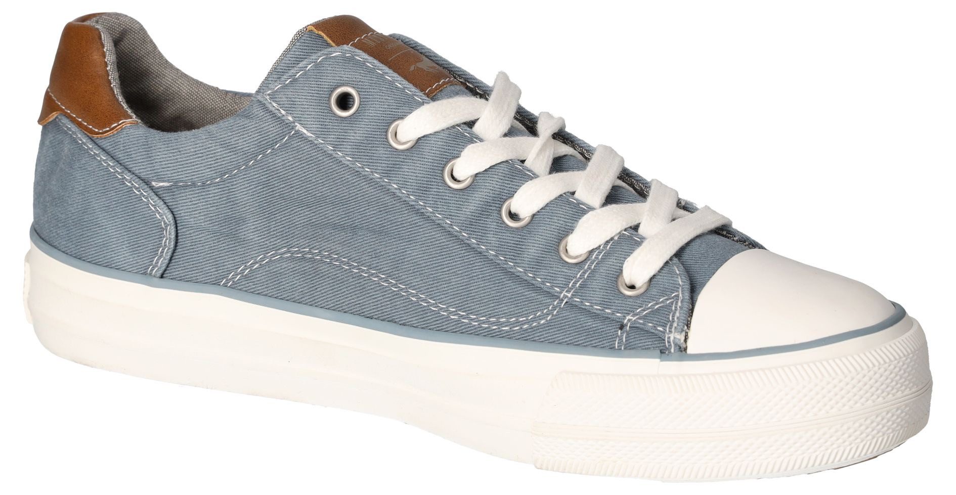 Mustang Shoes Sneakers , vrijetijdsschoen, lage schoen, veterschoen, met rubberen kap