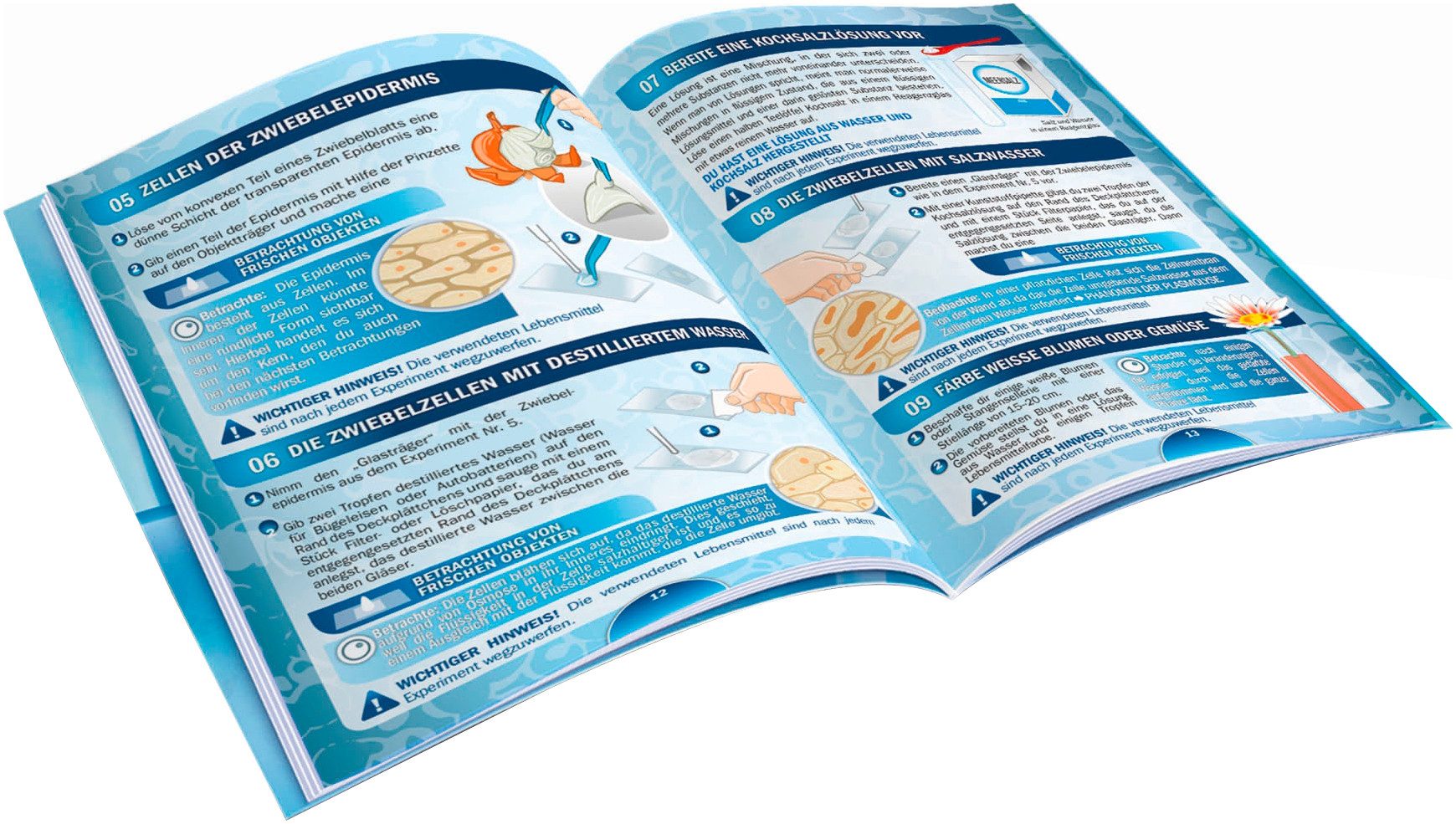 Clementoni® Experimenteerbox Galileo, natuur onder de microscoop