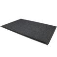 primaflor-ideen in textil mat green  clean inloopmat, geschikt voor binnen en buiten, wasbaar grijs