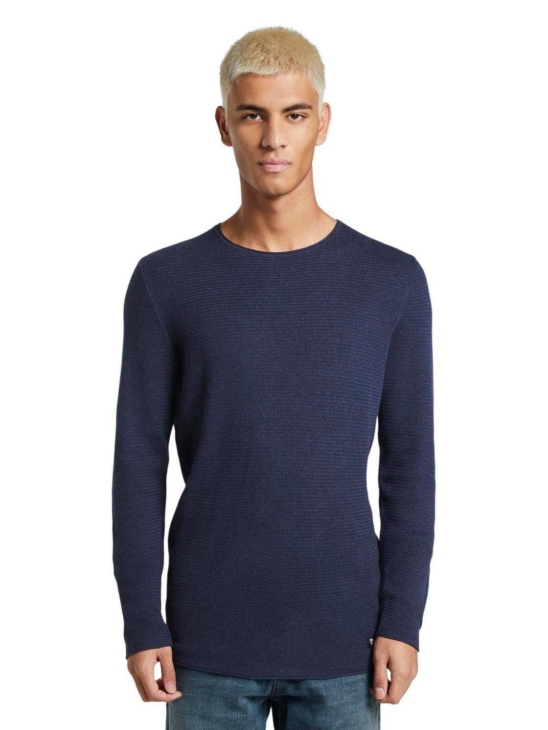 Tom Tailor Denim Gebreide trui met een stijlvolle structuur