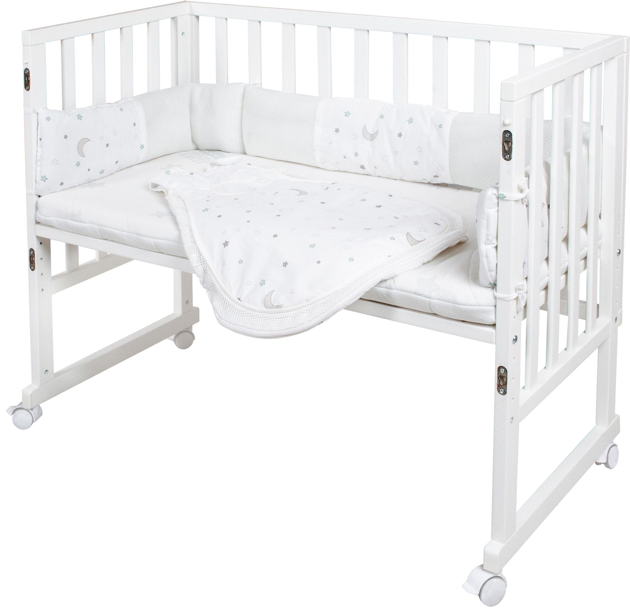Roba® Wieg Safe asleep® 3-in-1 Magische sterren (4-delig)