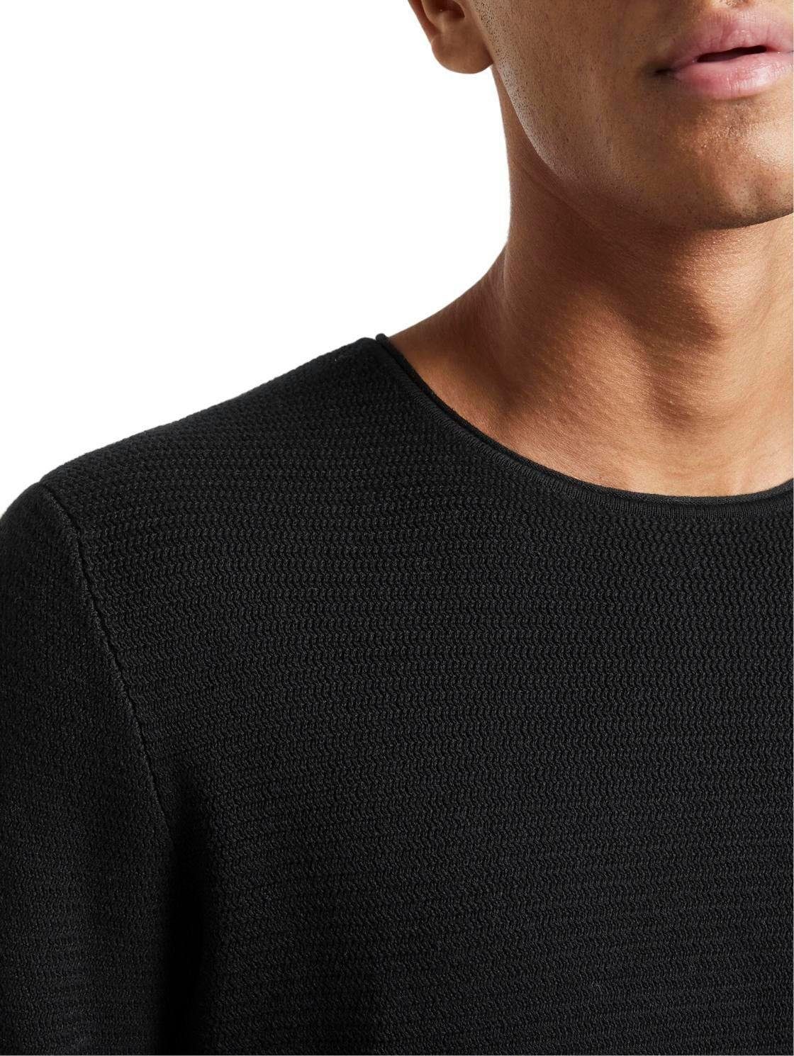 Tom Tailor Denim Gebreide trui met een stijlvolle structuur