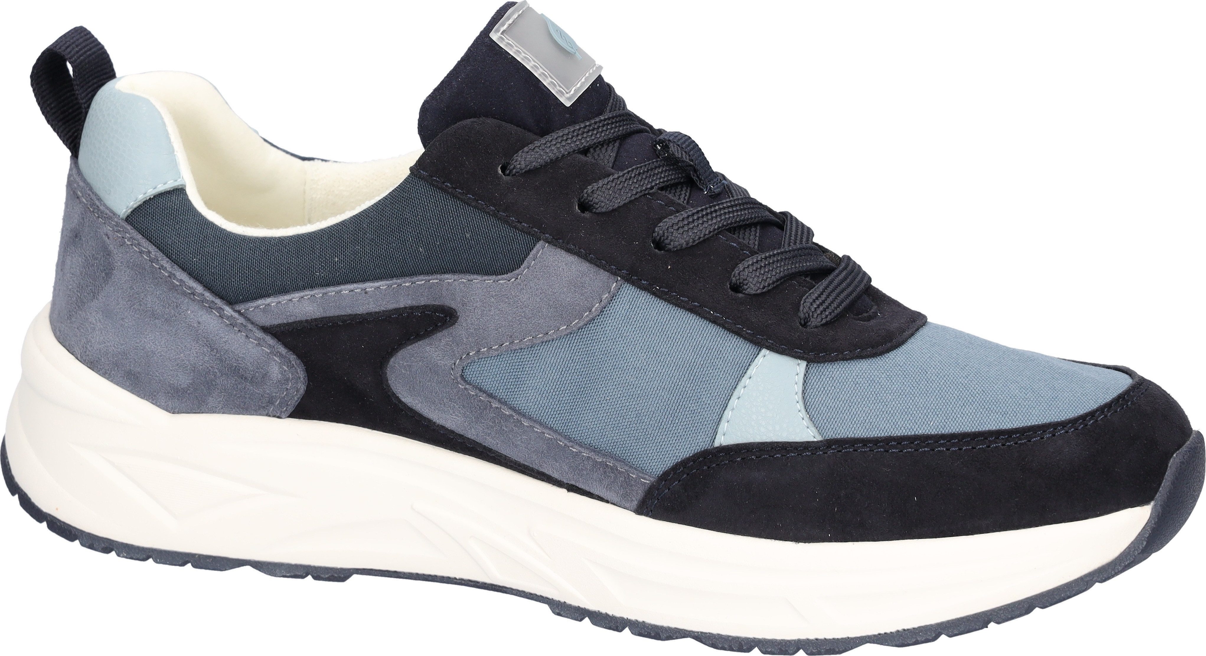 Waldläufer Sneakers H-JACK , veterschoen, vrijetijdsschoen in comfortabele breedte h (= zeer breed)