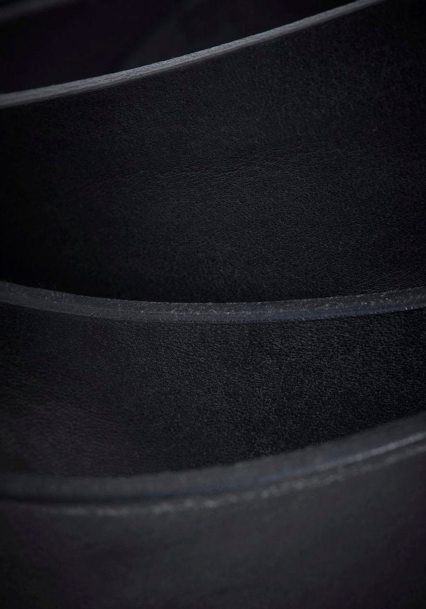 Jack & Jones Leren riem Vintage-look, generfd oppervlak
