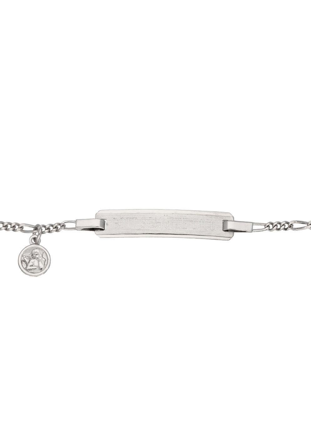 Firetti Armband Sieraad cadeau zilver 925 armband armketting figaroketting engel