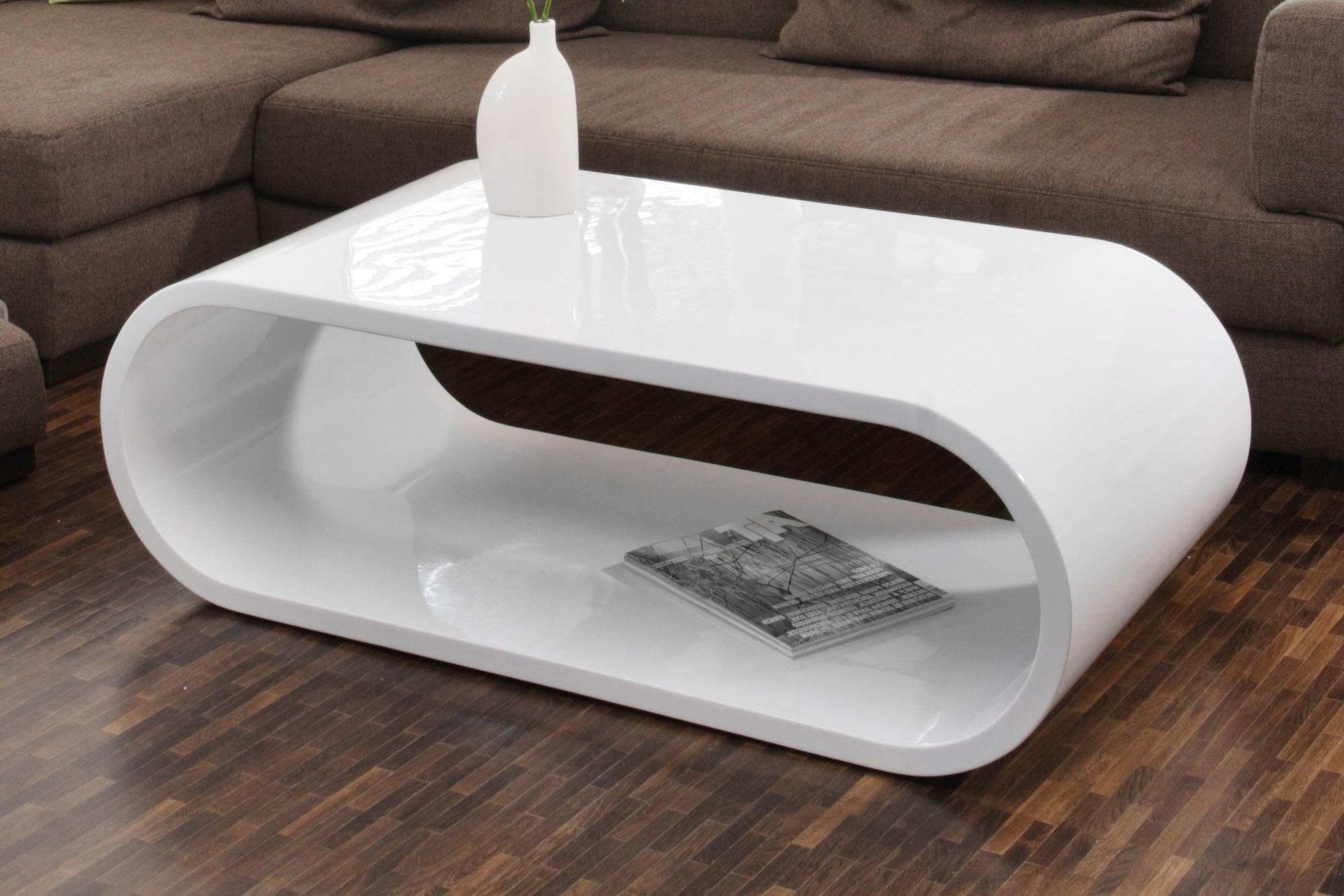 SalesFever Salontafel geheel van hoogwaardig fiberglas