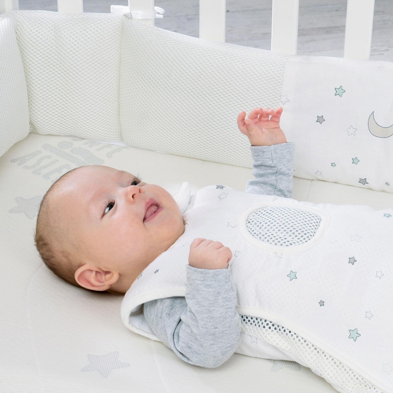 Roba® Wieg Safe asleep® 3-in-1 Magische sterren (4-delig)