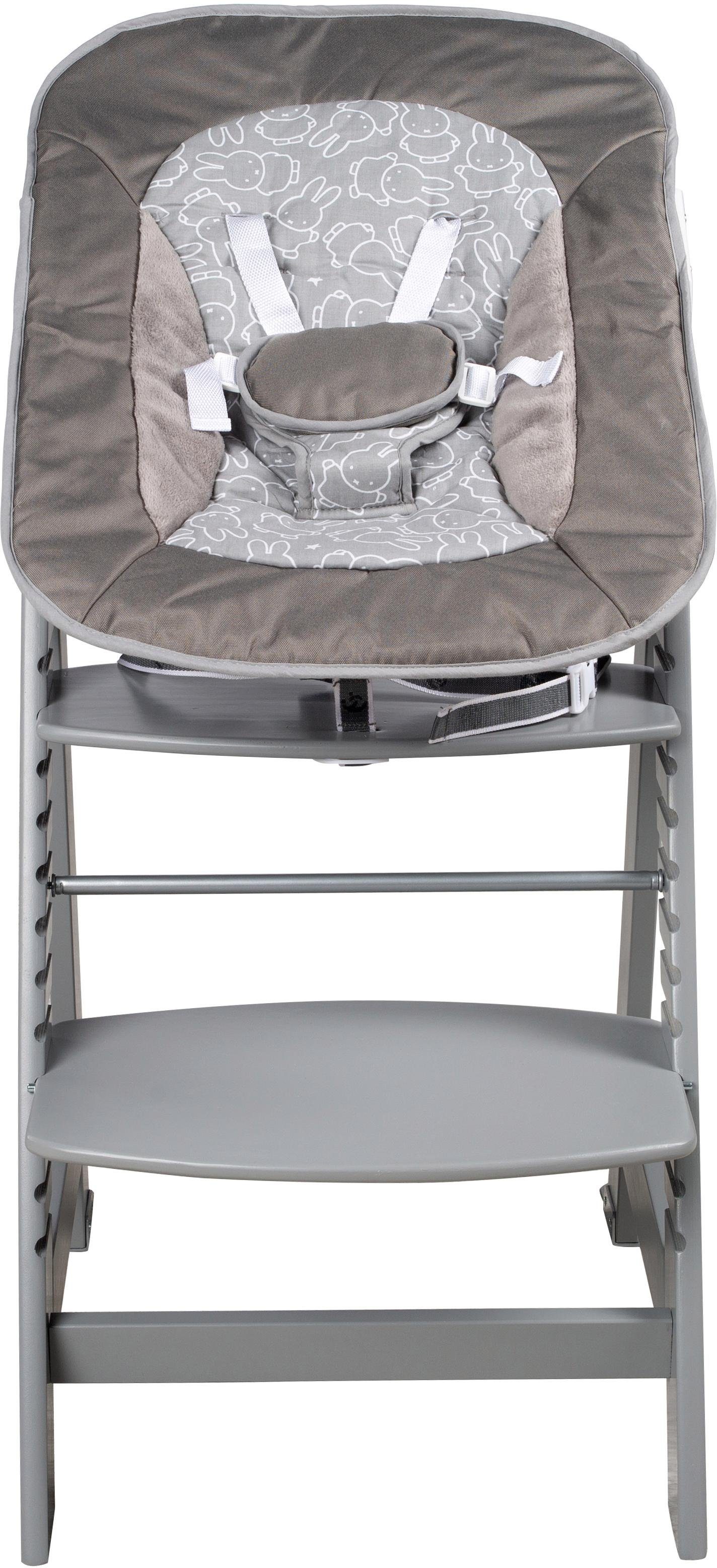 Roba® Kinderstoel Trap hoogstoel 2-in-1 set miffy®, Born Up