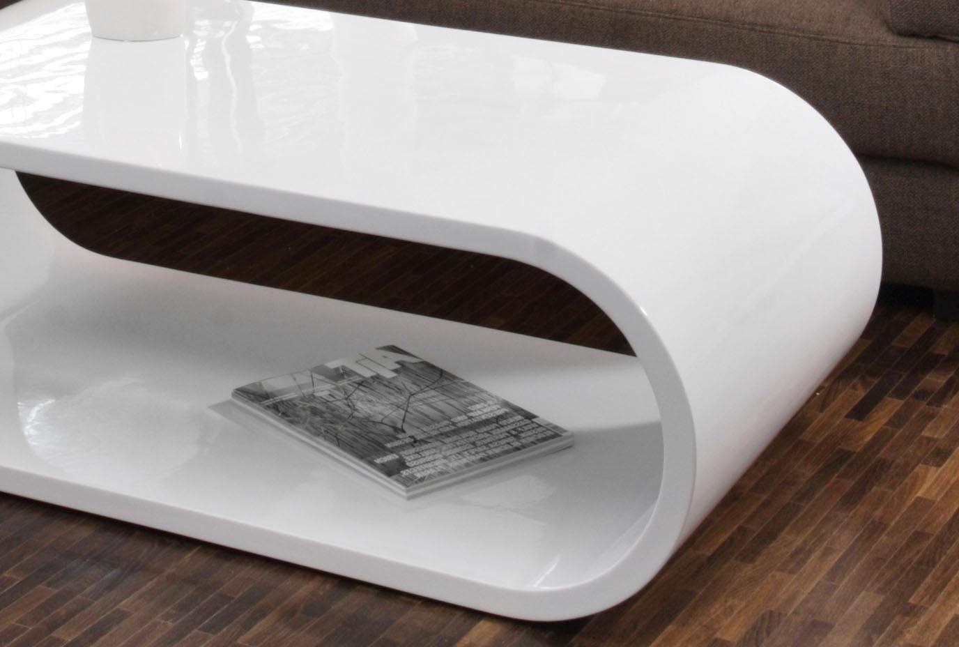 SalesFever Salontafel geheel van hoogwaardig fiberglas