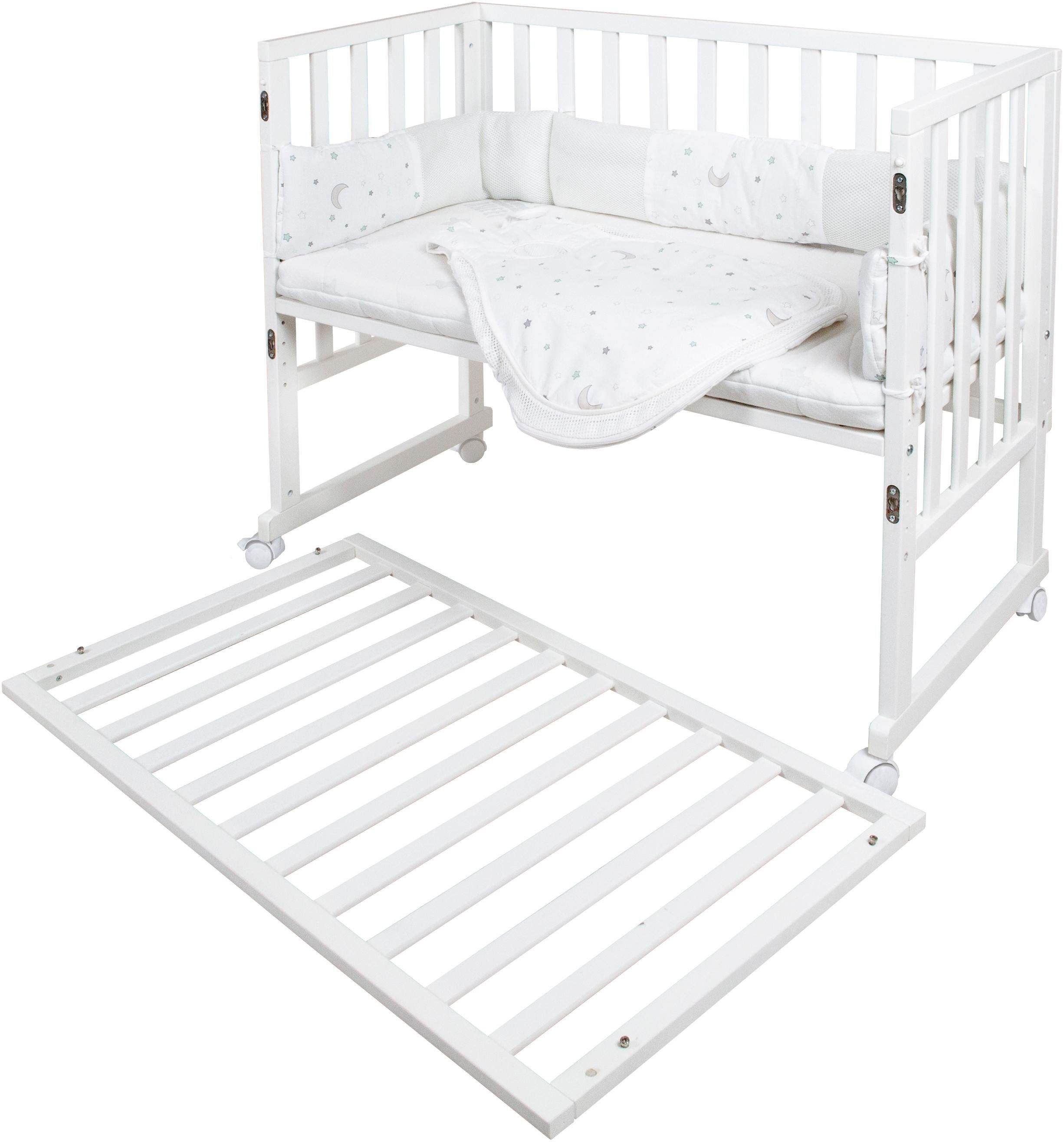 Roba® Wieg Safe asleep® 3-in-1 Magische sterren (4-delig)