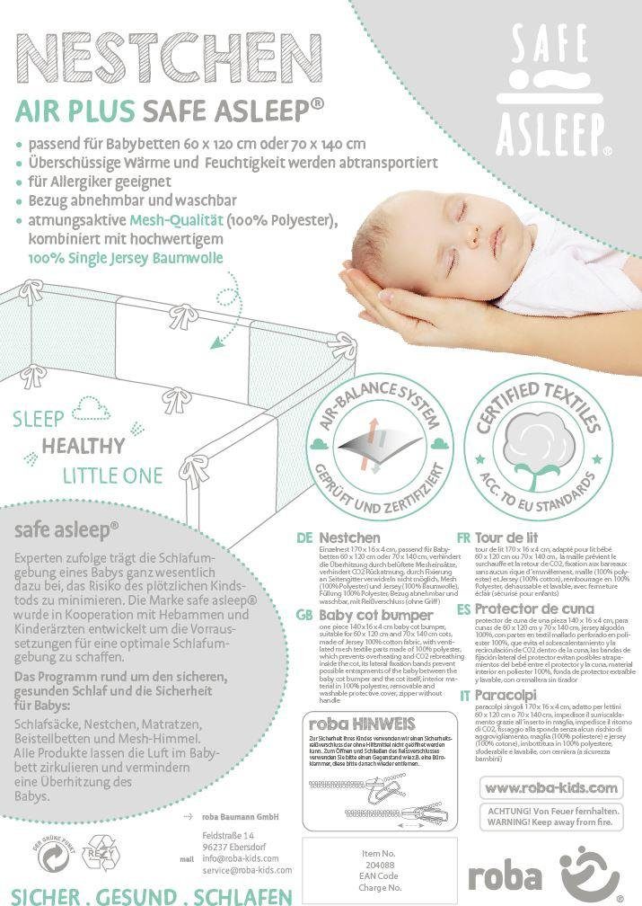 Roba® Babynestje Air PLUS safe asleep®, magische sterren
