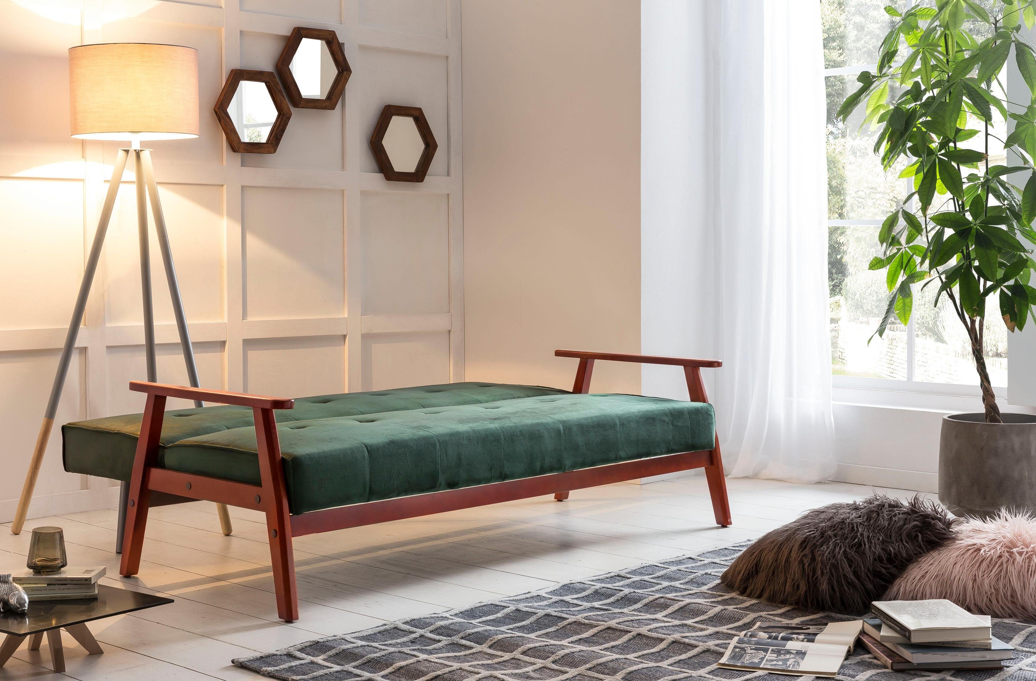 SalesFever Slaapbank Skagen, Sofa, 3-Sitzer Met 60° relax- en slaapfunctie