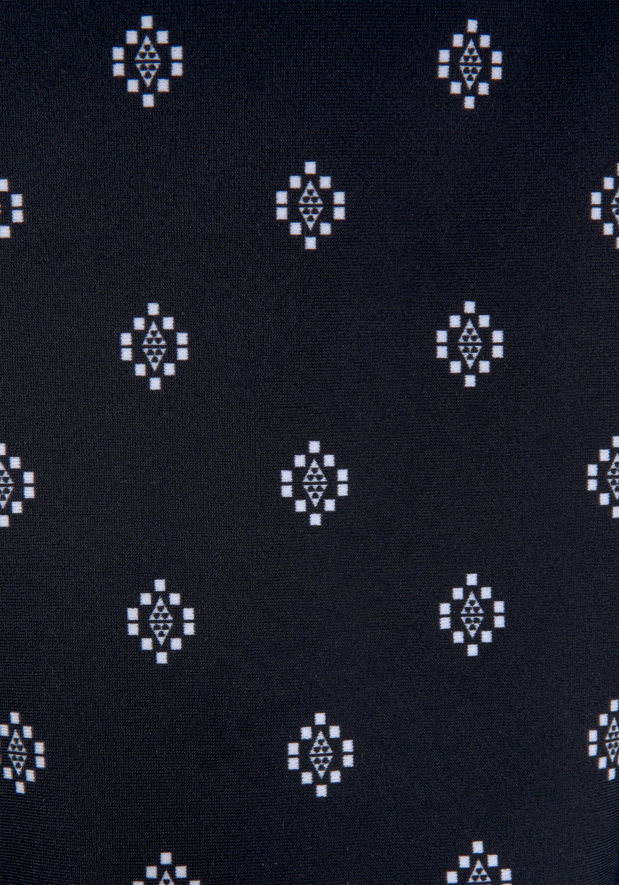 Lascana Tankinitop met beugels Kimer met een moderne print