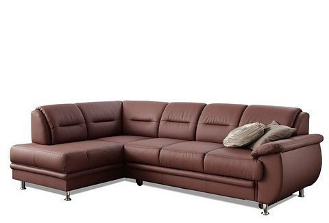 sit&more Hoekbank Mailand L-vorm optioneel met slaapfunctie