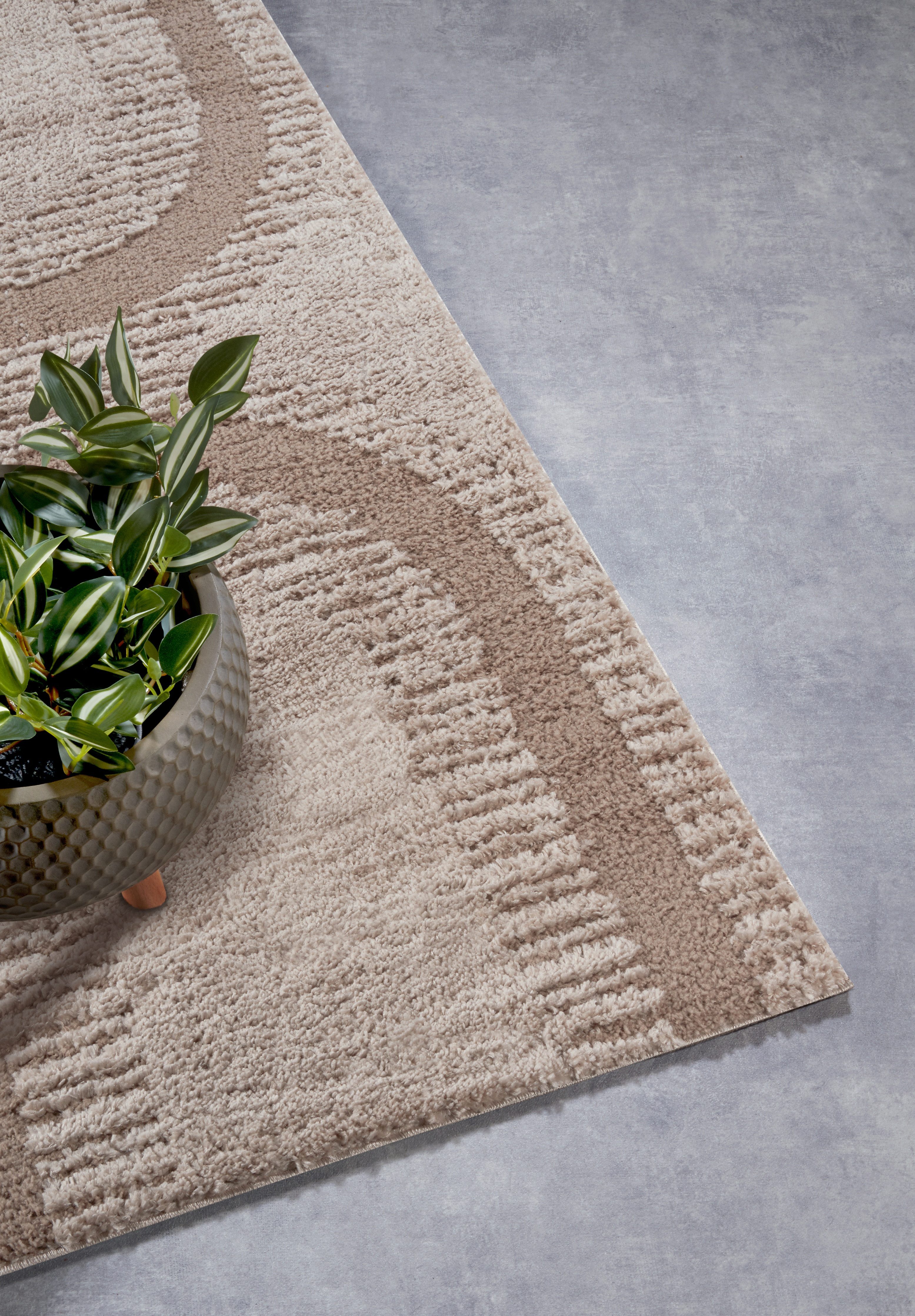 ELLE DECORATION Design-vloerkleed Bartoux Hoogpolig, shaggy, loper, zacht, langpolig, modern, hoog-laag effect