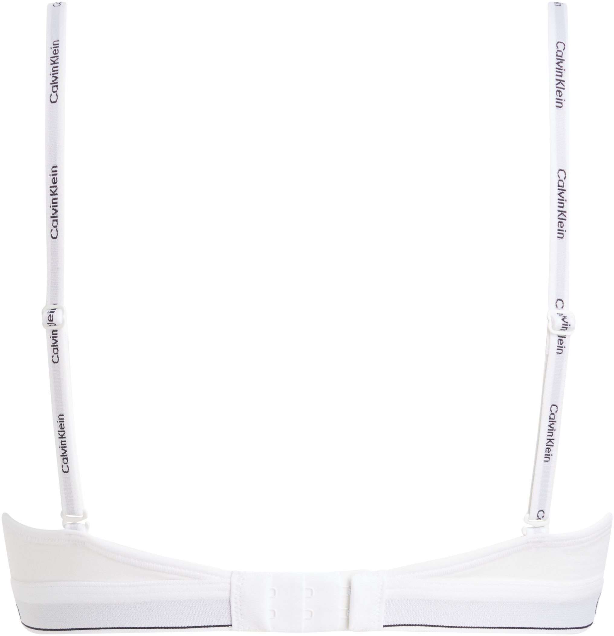 Calvin Klein Beugel-bh LIGHTLY LINED DEMI met logo-opdruk op de band