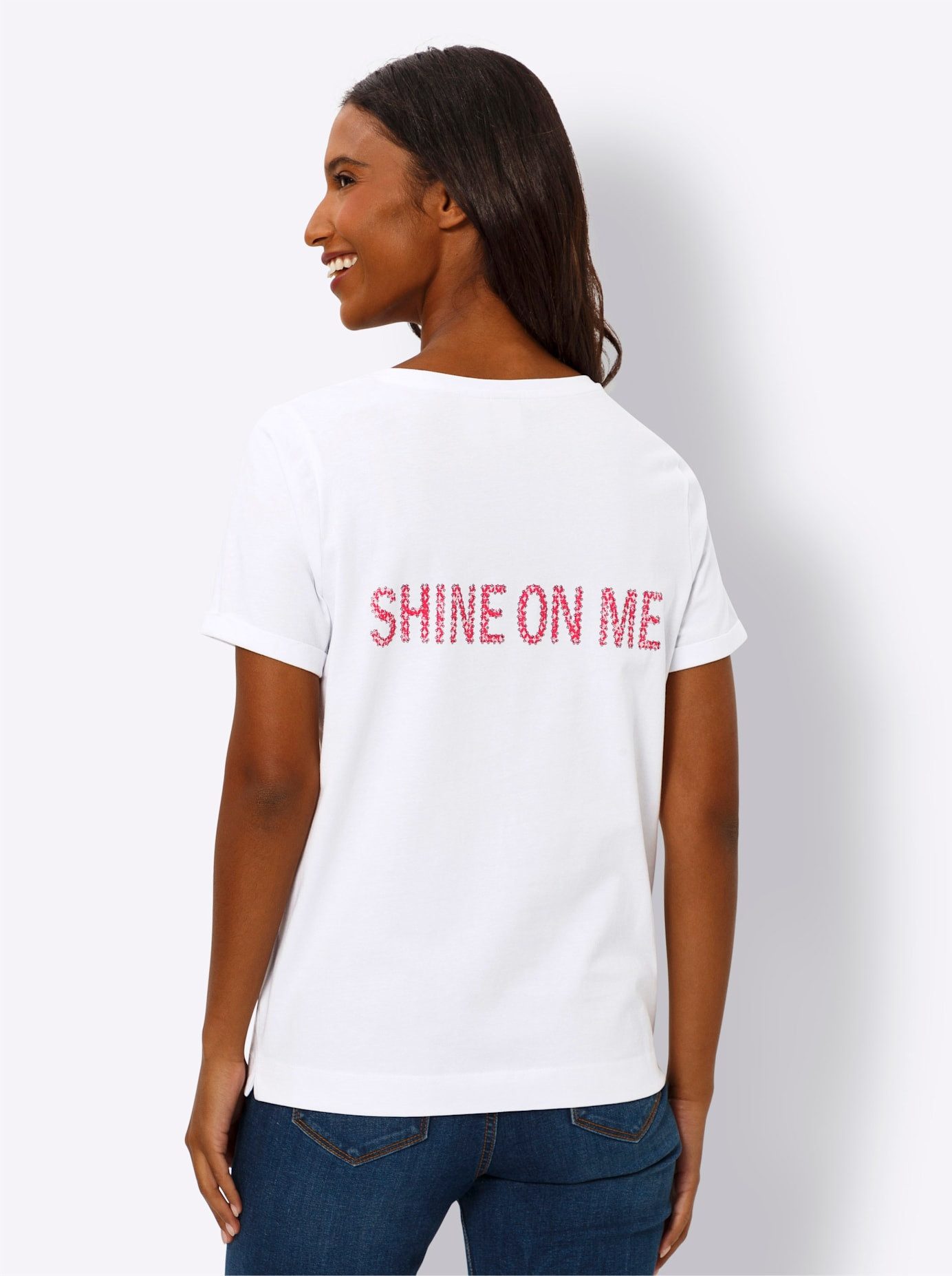 heine Shirt met ronde hals Shirt (1-delig)