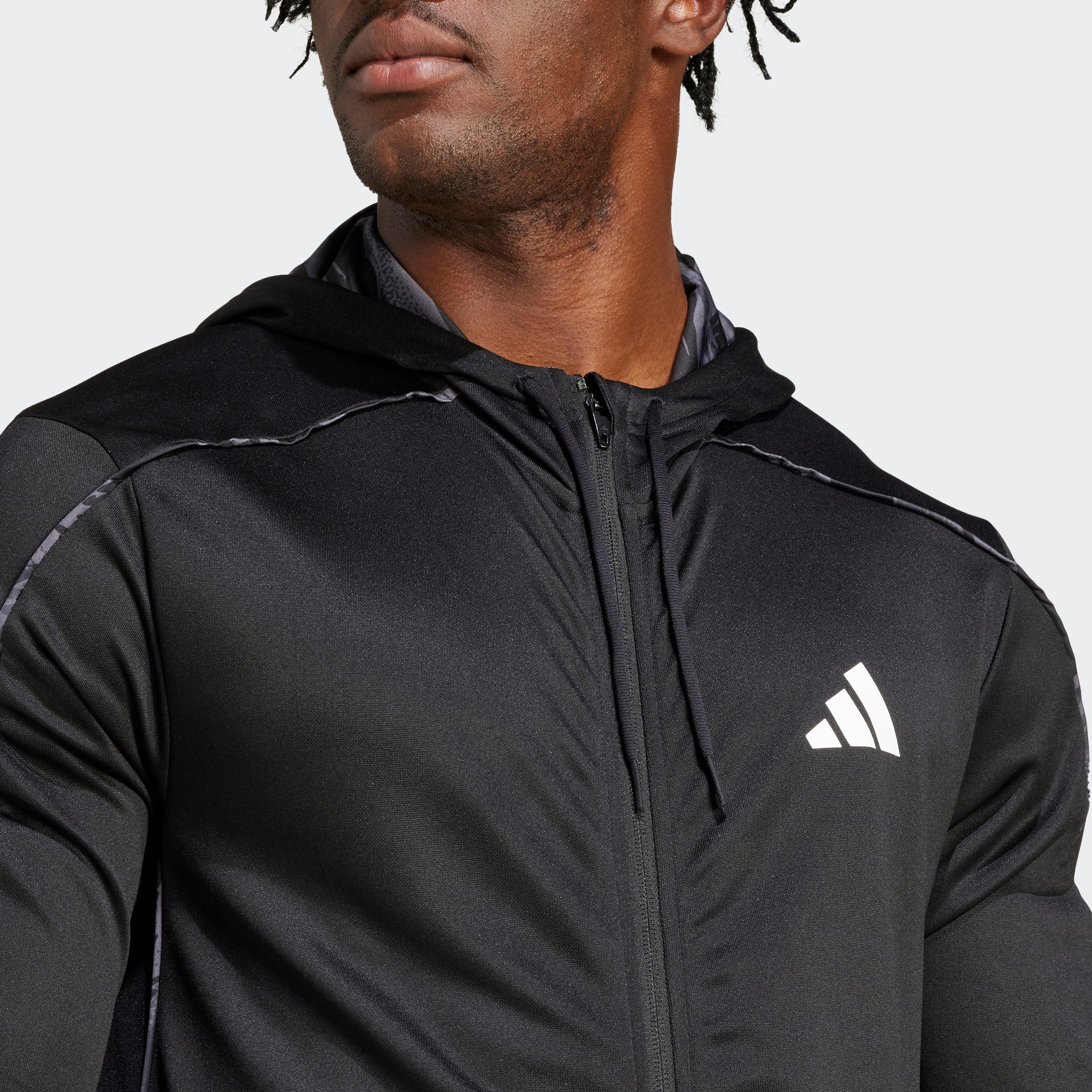 adidas Performance Capuchonsweatvest CAMO FZ HD (1-delig)