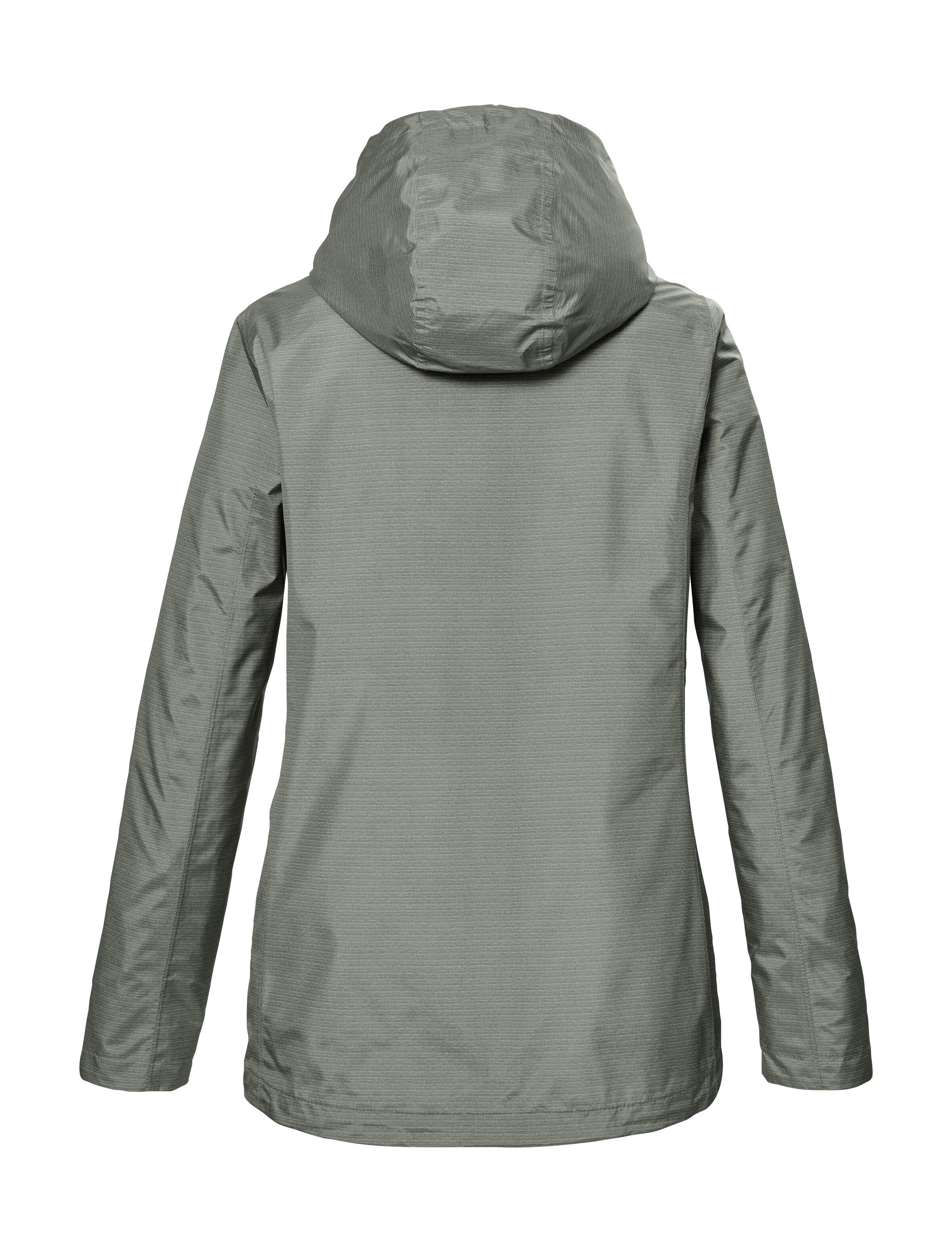 Killtec Outdoorjack KOS 108 WMN JCKT Lichte, water- en winddichte damesjas, PFAS-vrij geïmpregneerd