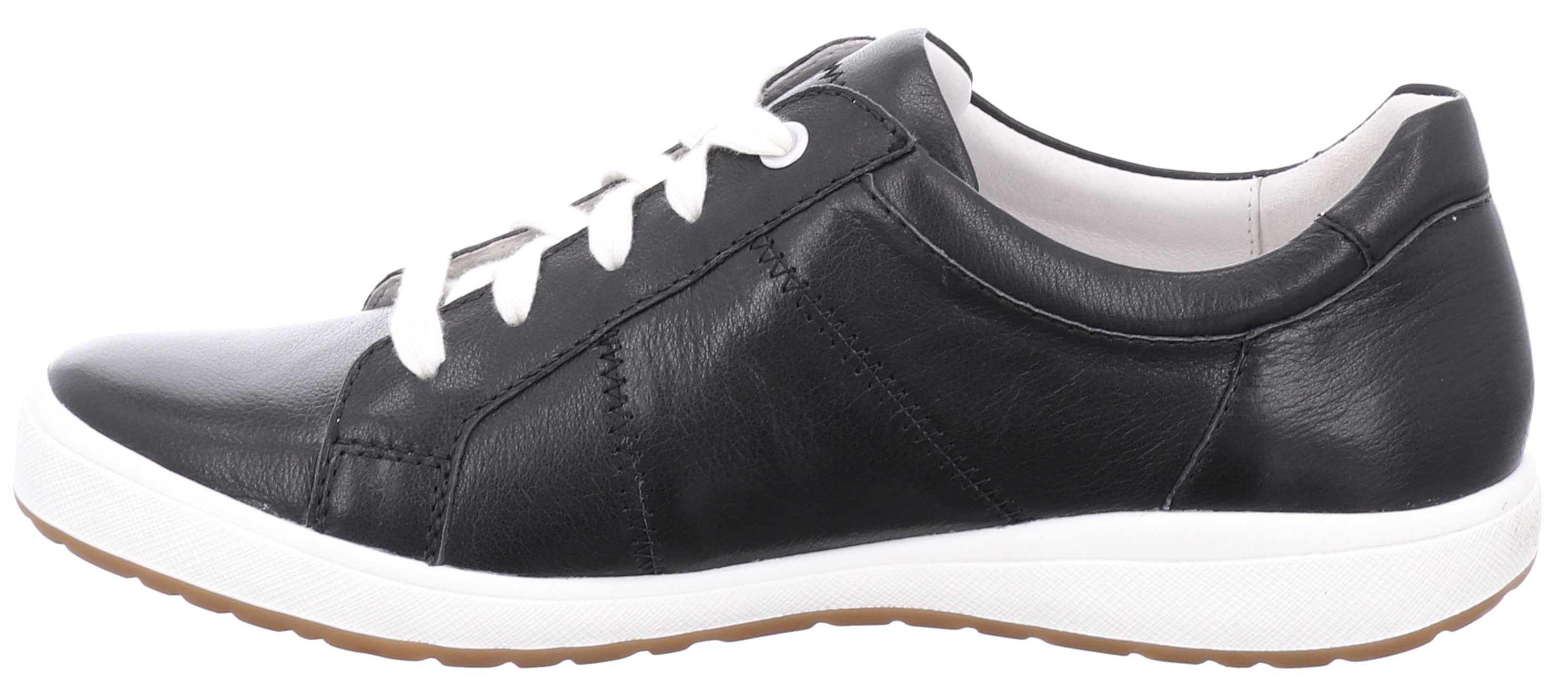 Josef Seibel Sneakers CAREN 01 , vrijetijdsschoen, halfschoen, veterschoen met gepolsterde schacht