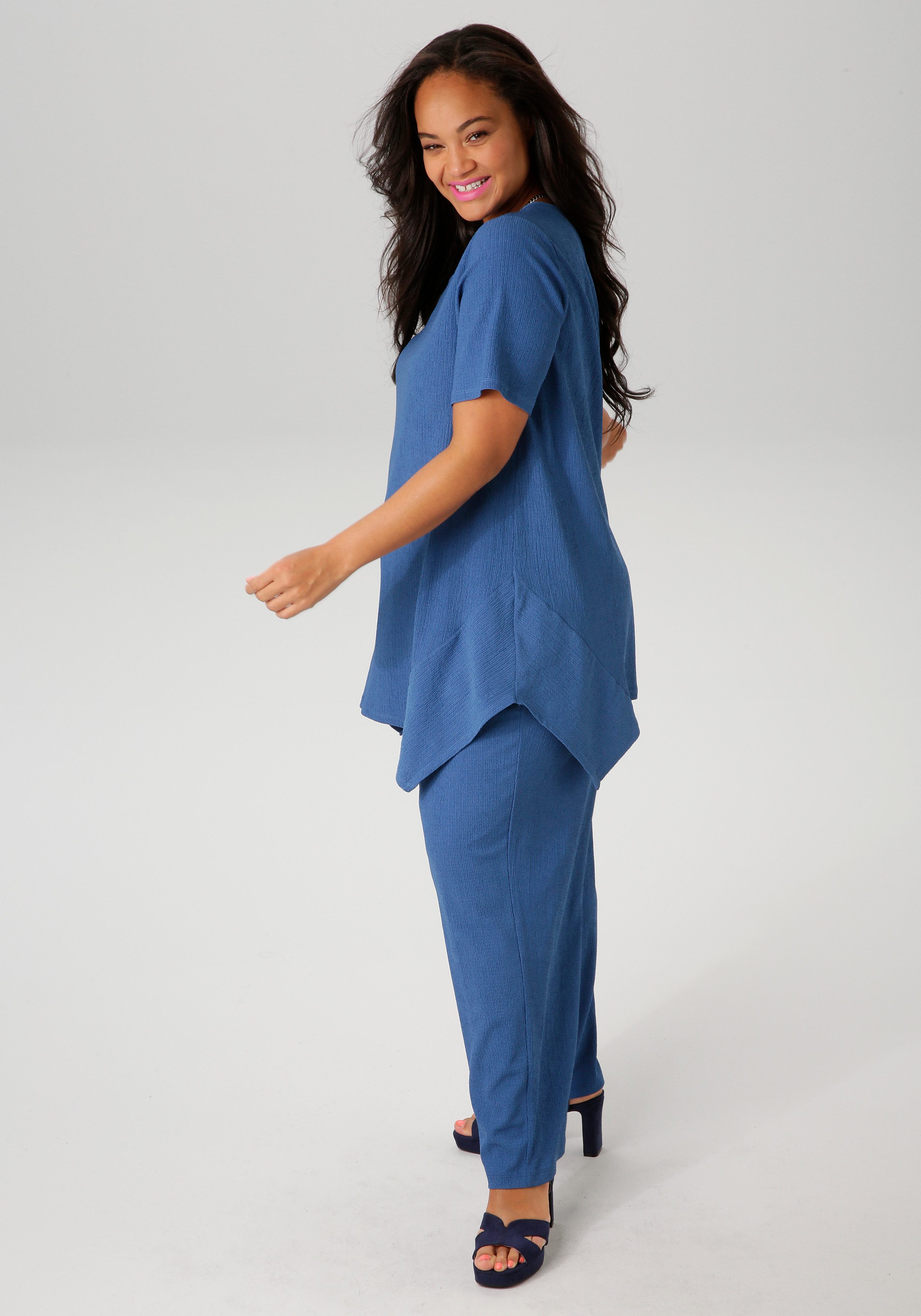 Aniston PLUS Comfortbroek in effen of gestreept - jij hebt de keuze - nieuwe collectie