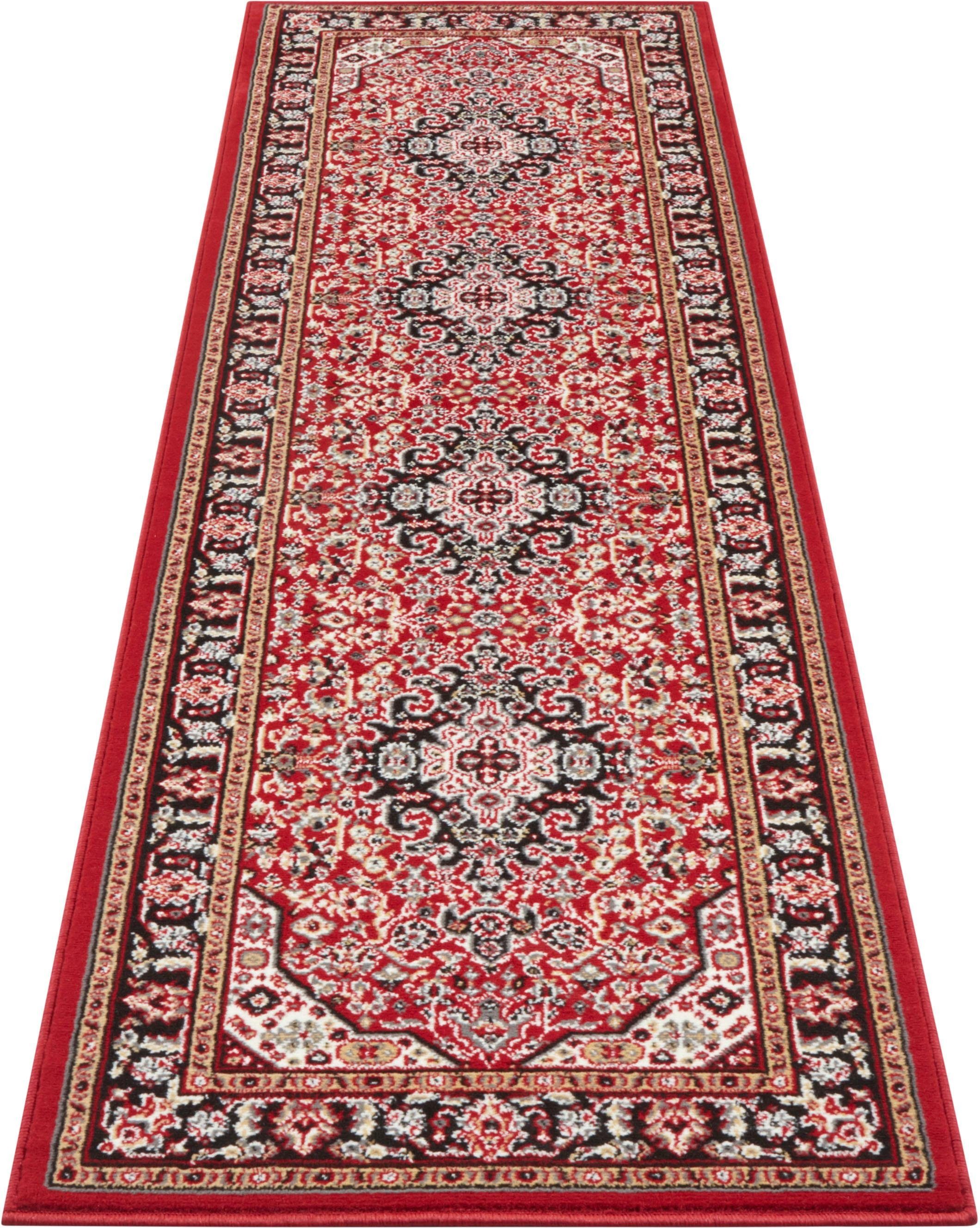 NOURISTAN Vloerkleed Skazar Isfahan Kortpolig, orient, loper, vintage, eetkamer, woonkamer, gang