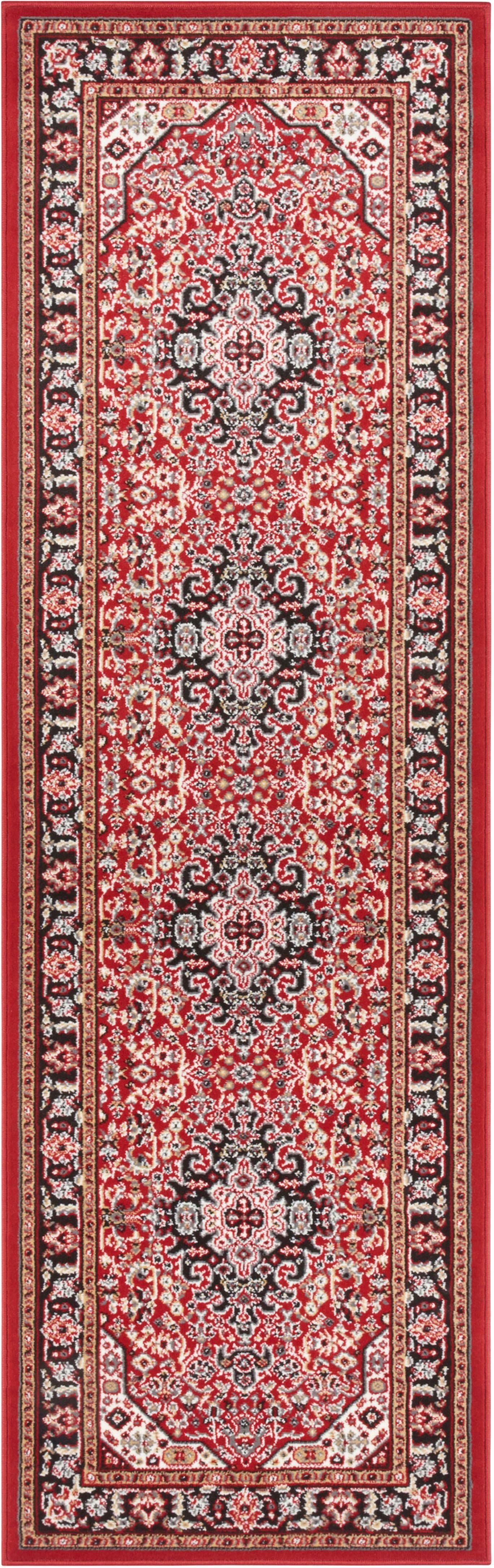 NOURISTAN Vloerkleed Skazar Isfahan Kortpolig, orient, loper, vintage, eetkamer, woonkamer, gang