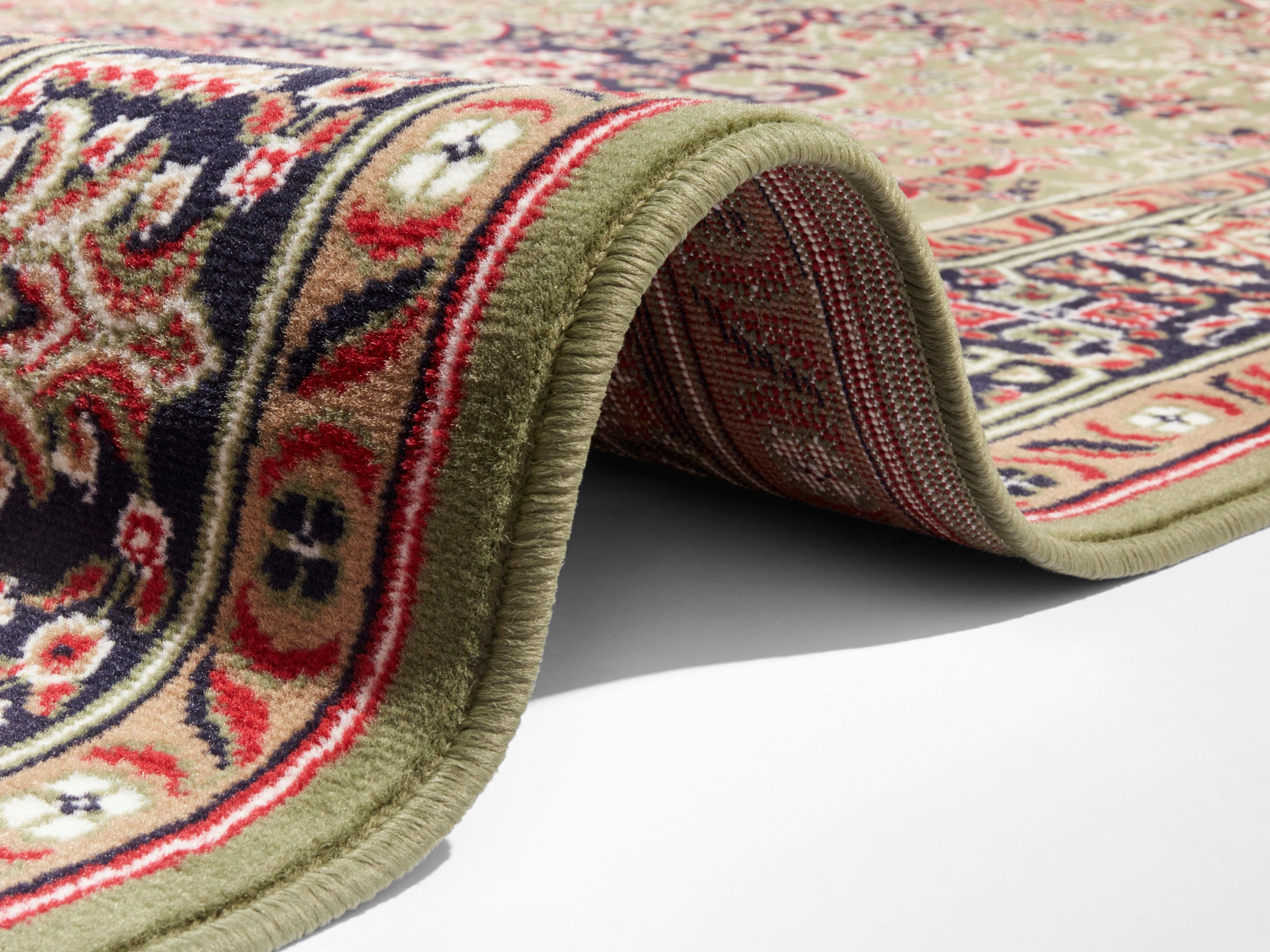 NOURISTAN Vloerkleed Skazar Isfahan Kortpolig, orient, loper, vintage, eetkamer, woonkamer, gang