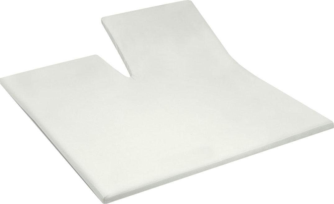 Cinderella Hoeslaken Basic Split met elastiek (1 stuk) hoeslakens maat 160 cm x 200 cm beige