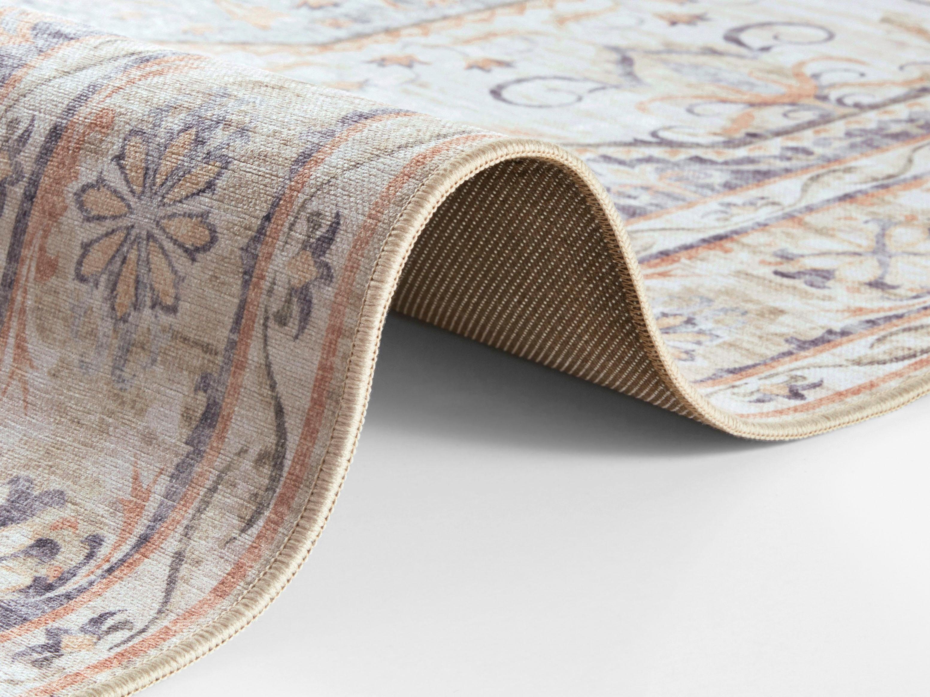 Home affaire Vloerkleed Carter Oriënt-look, vintage-design, antisliprug