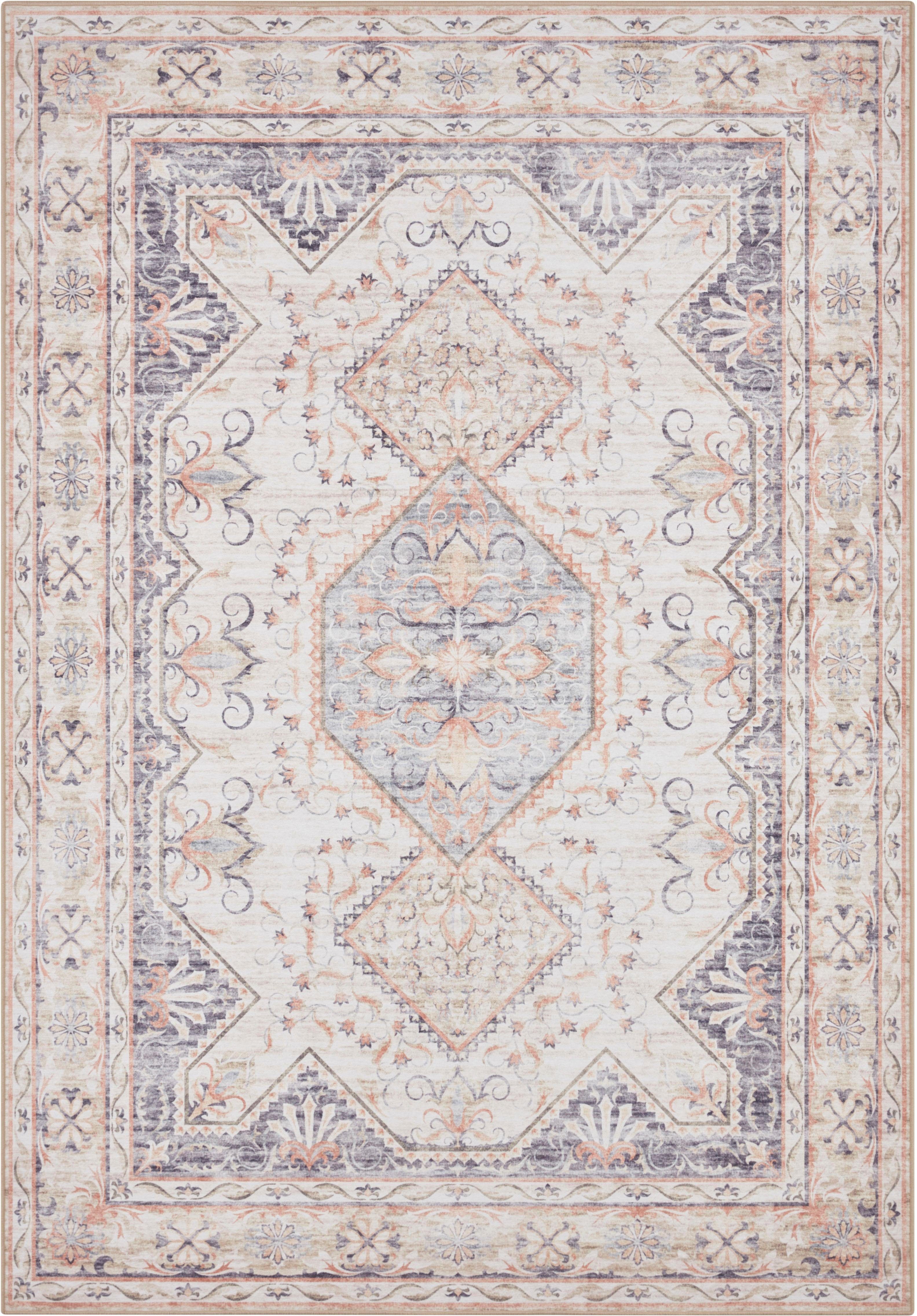 Home affaire Vloerkleed Carter Oriënt-look, vintage-design, antisliprug