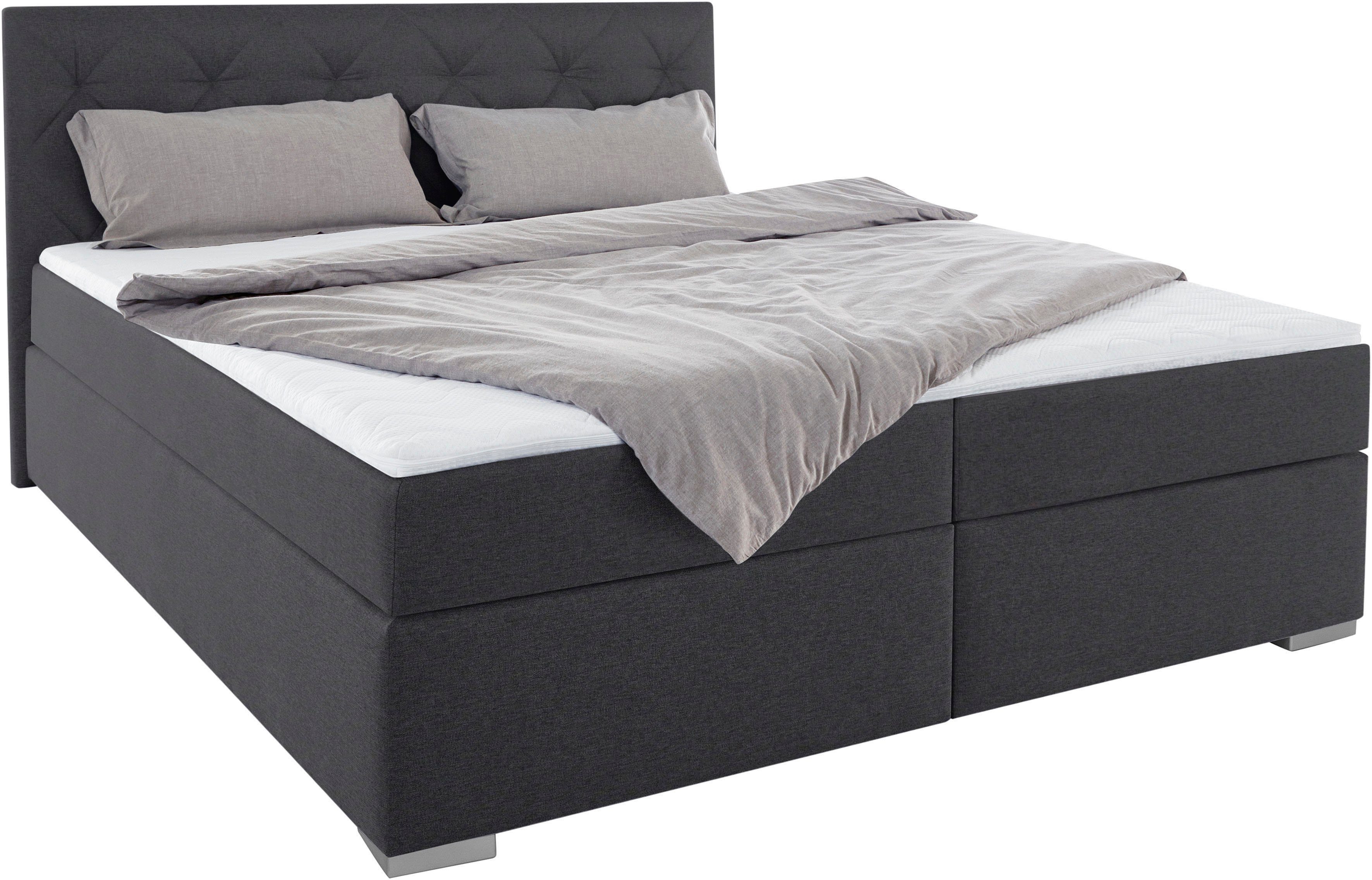 INOSIGN Boxspring Tynan optioneel met bedbox, verkrijgbaar in h2, h3 & h4