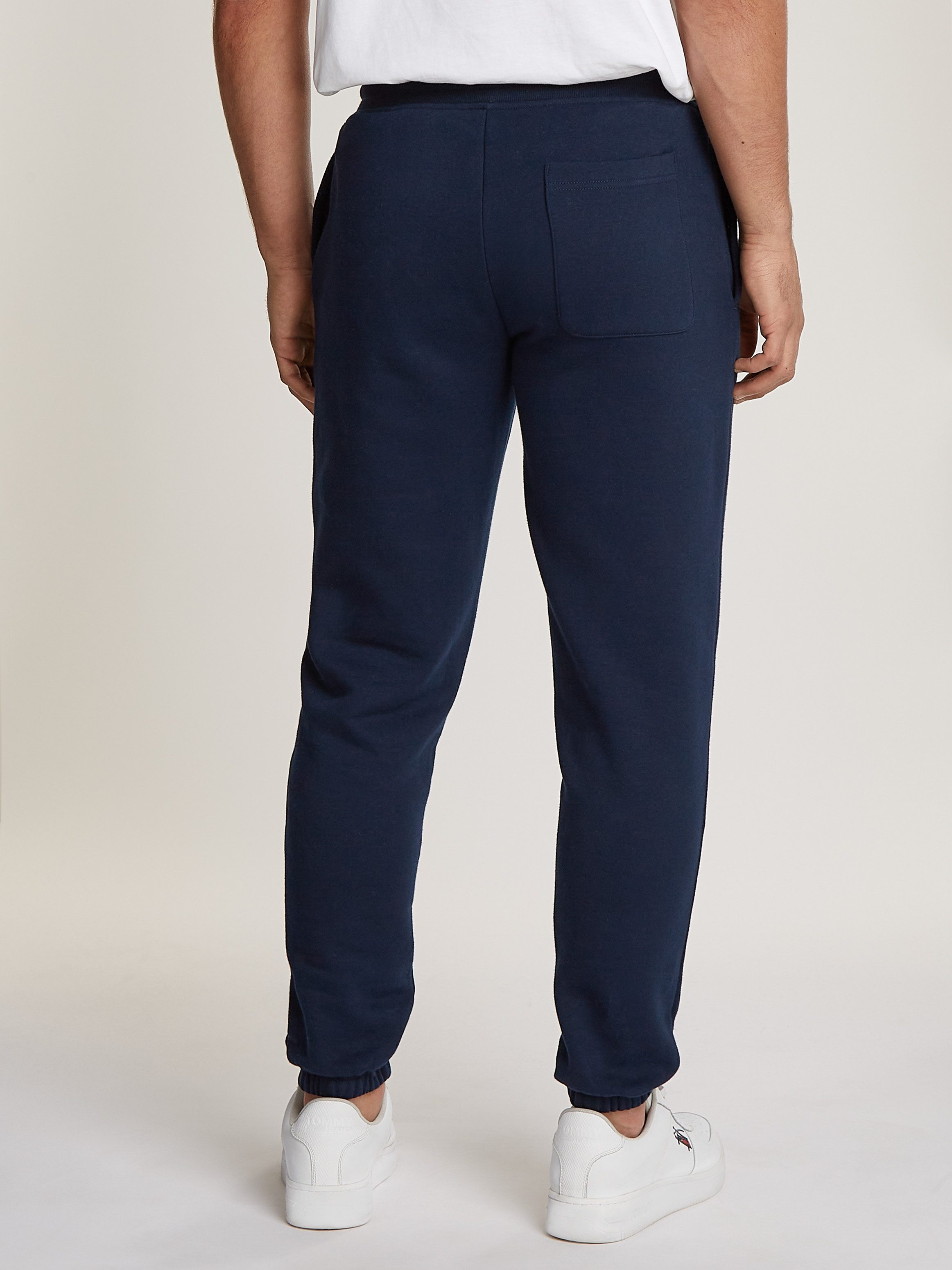 TOMMY JEANS Sweatbroek TJM SLIM S FLAG SWEATPANT