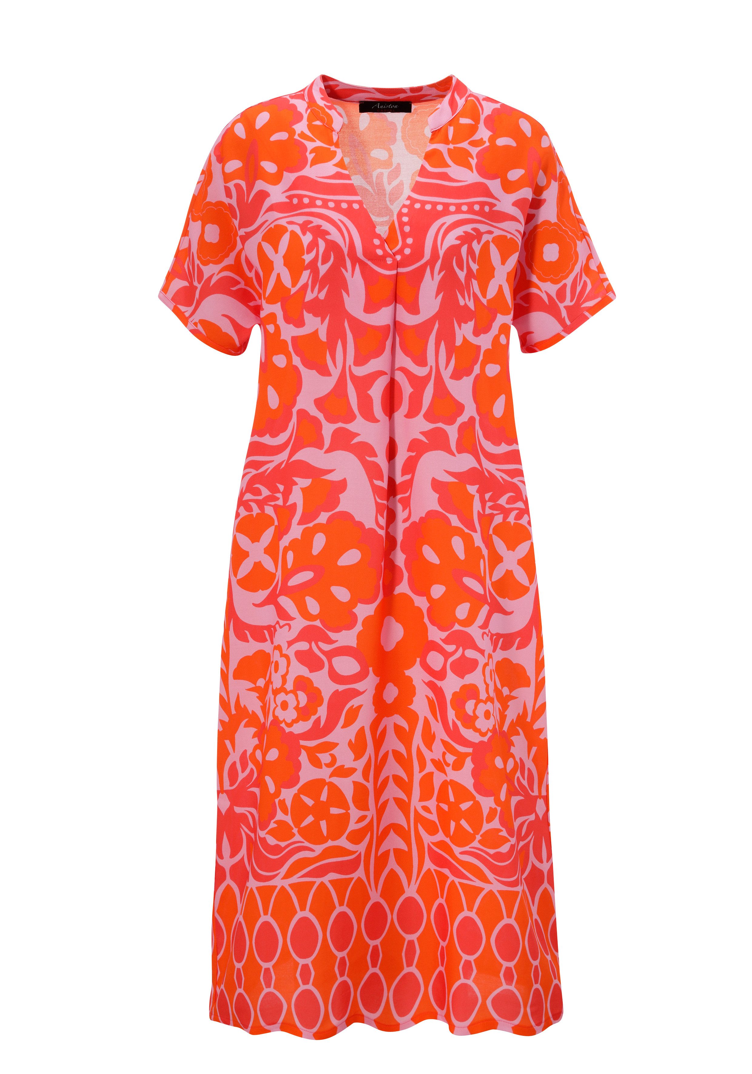 Aniston CASUAL Zomerjurk met extravagante grafische print nieuwe collectie