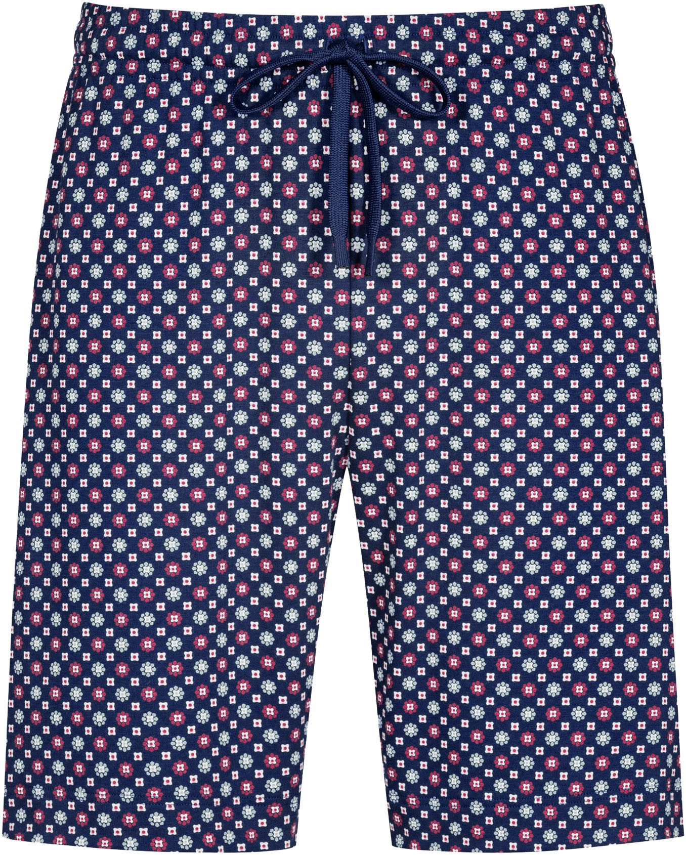 Mey Pyjamashort Tie Minimal Comfortband met trekkoord