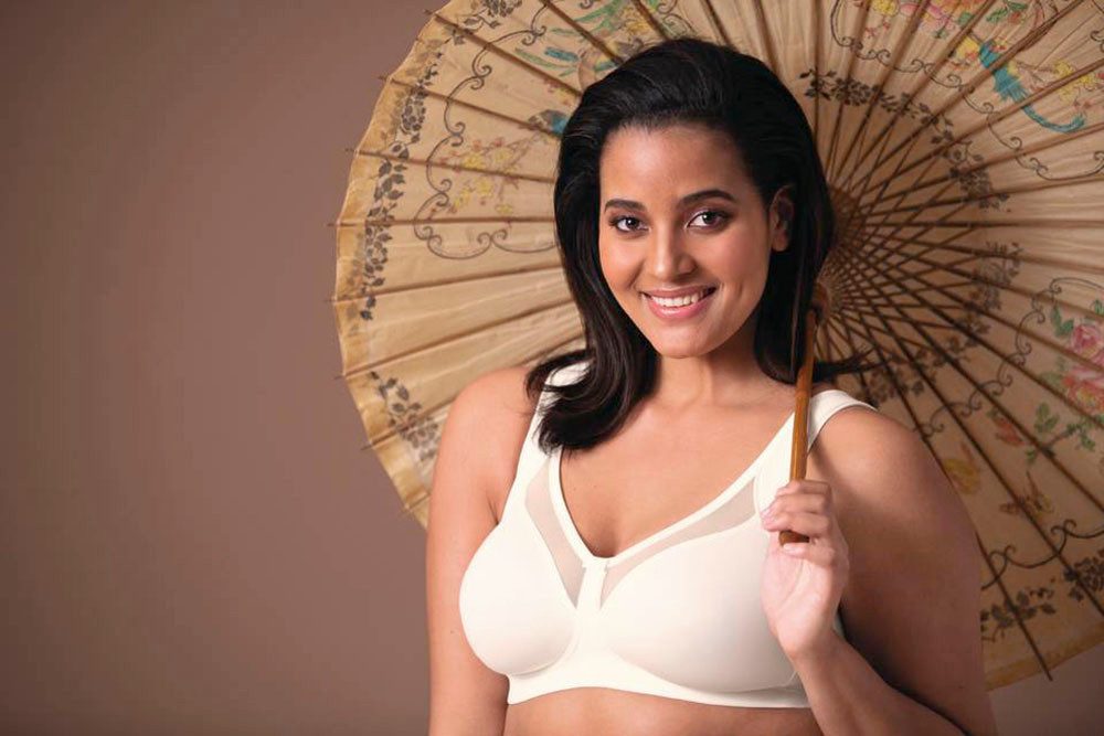 Anita Comfort Gevormde-bh Comfort-BH Clara Cup C-G, semi-transparante rand decolleté