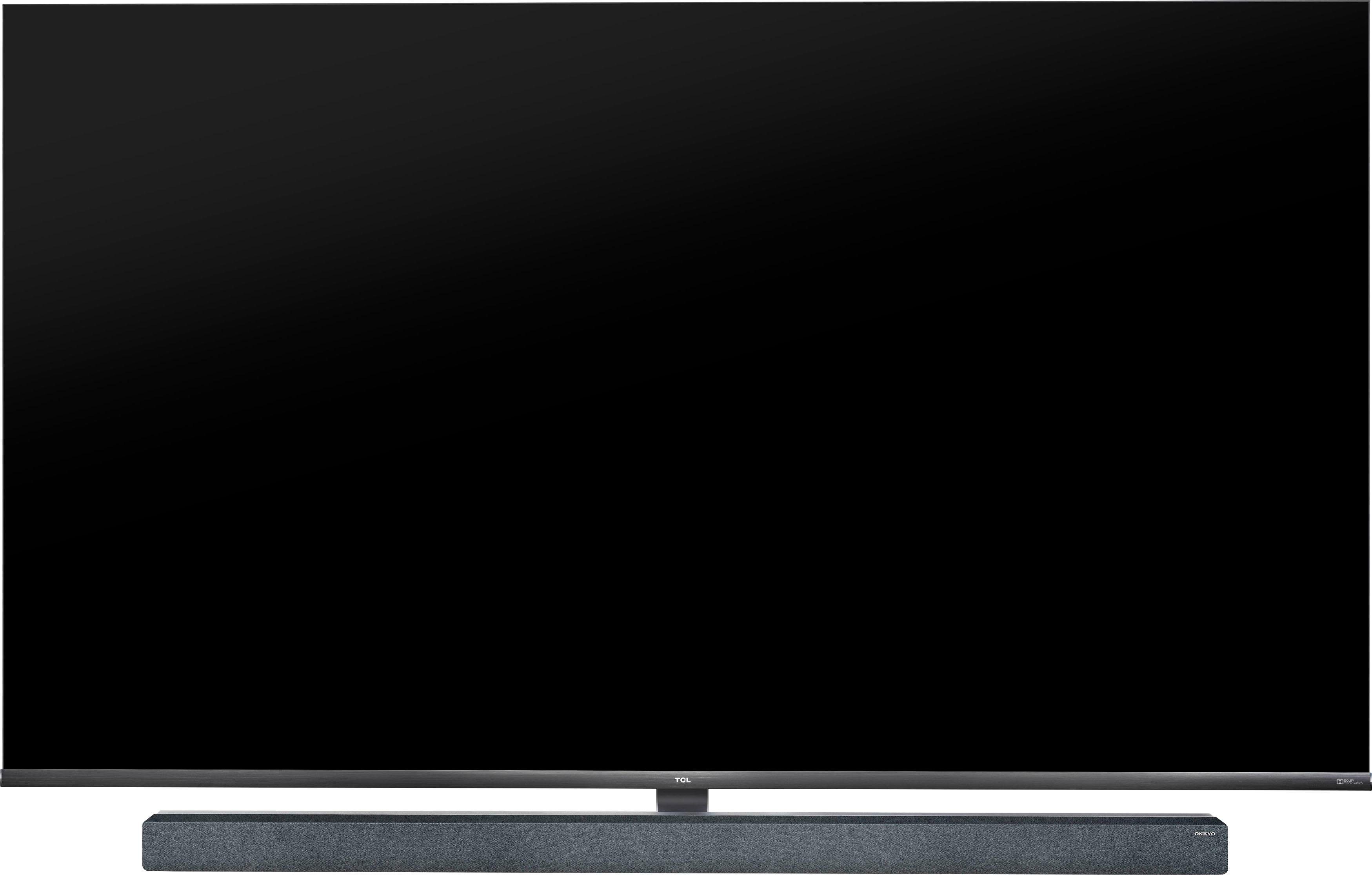 TCL QLED-TV 65X10X1, 164 cm / 65", 4K Ultra HD, Smart TV, Mini led, Android tv, 4K HDR premium 1500, 100 Hz Motion Clarity