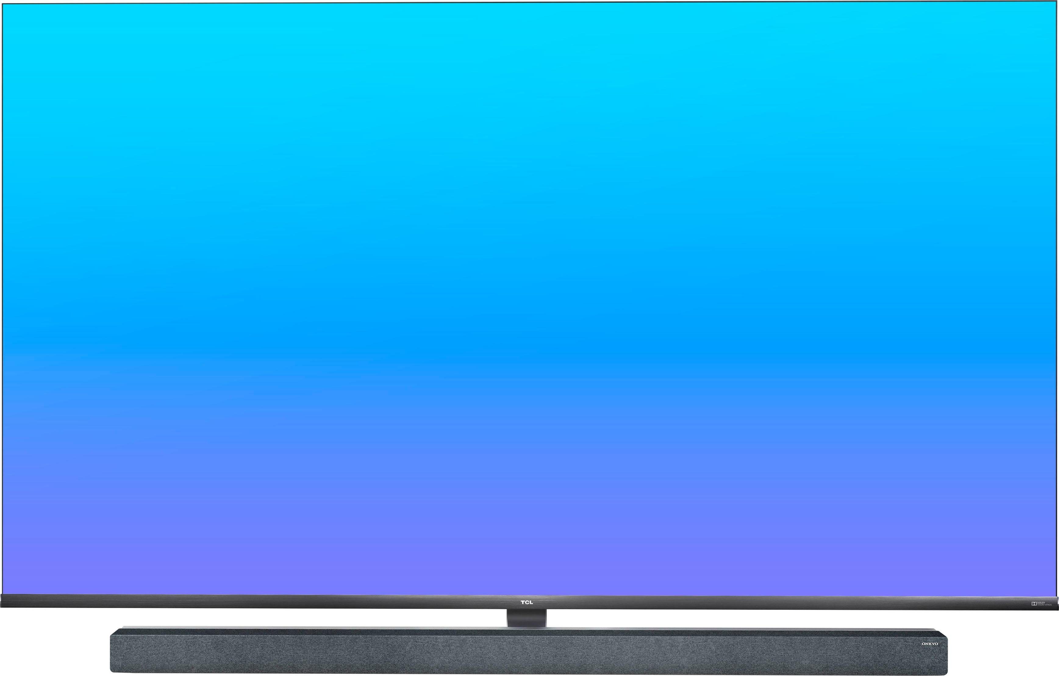 TCL QLED-TV 65X10X1, 164 cm / 65", 4K Ultra HD, Smart TV, Mini led, Android tv, 4K HDR premium 1500, 100 Hz Motion Clarity