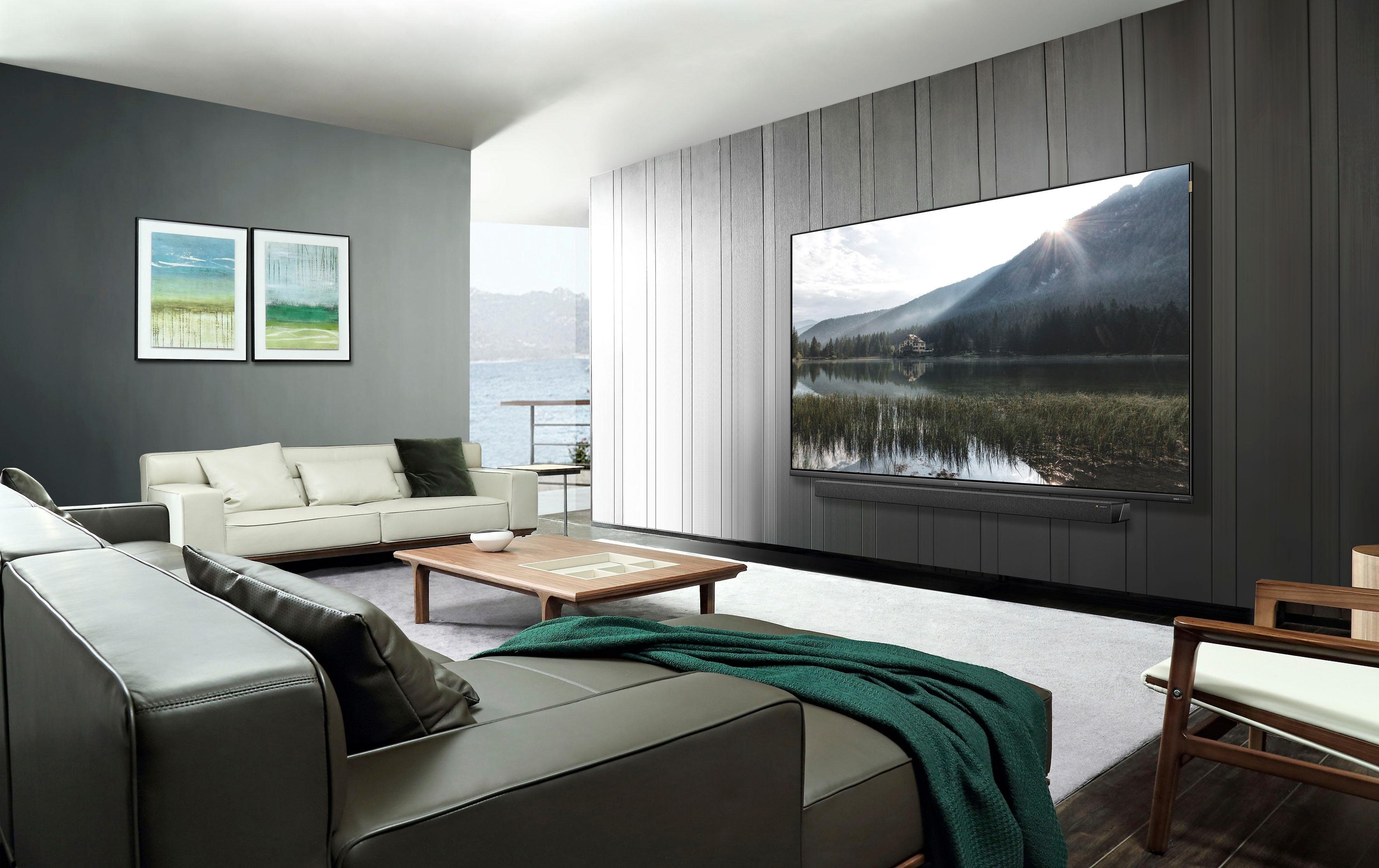 TCL QLED-TV 65X10X1, 164 cm / 65", 4K Ultra HD, Smart TV, Mini led, Android tv, 4K HDR premium 1500, 100 Hz Motion Clarity