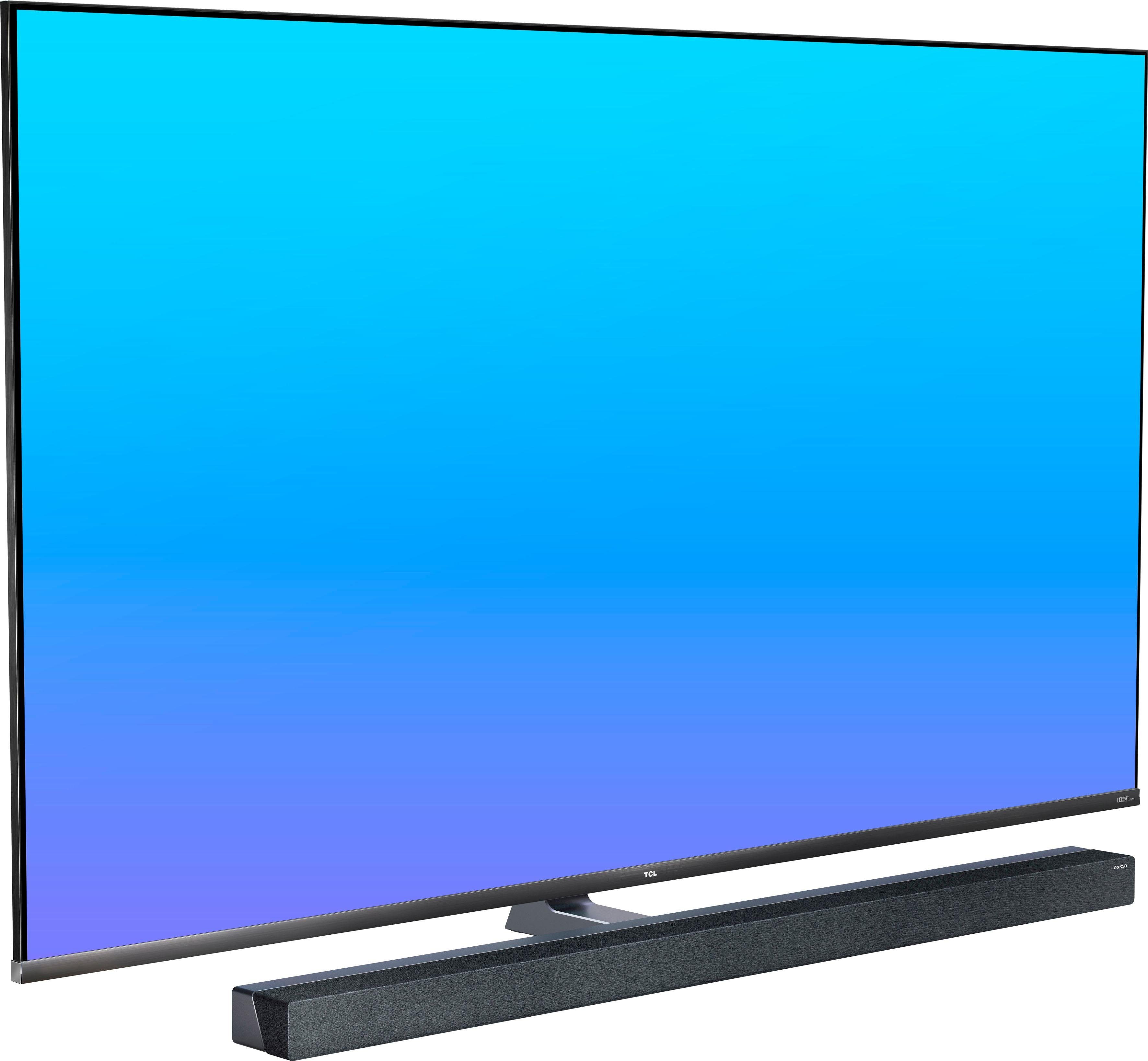 TCL QLED-TV 65X10X1, 164 cm / 65", 4K Ultra HD, Smart TV, Mini led, Android tv, 4K HDR premium 1500, 100 Hz Motion Clarity