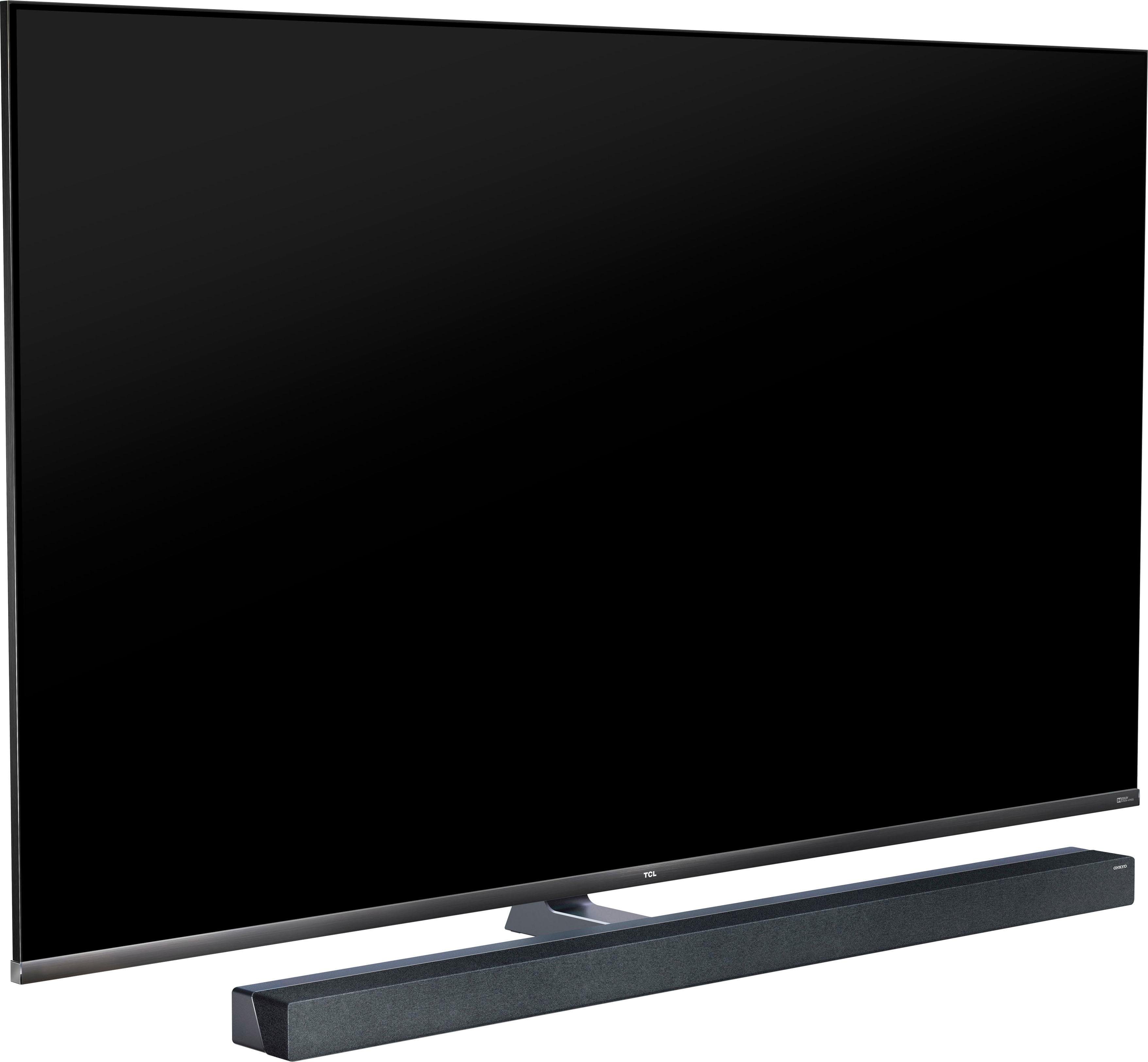 TCL QLED-TV 65X10X1, 164 cm / 65", 4K Ultra HD, Smart TV, Mini led, Android tv, 4K HDR premium 1500, 100 Hz Motion Clarity