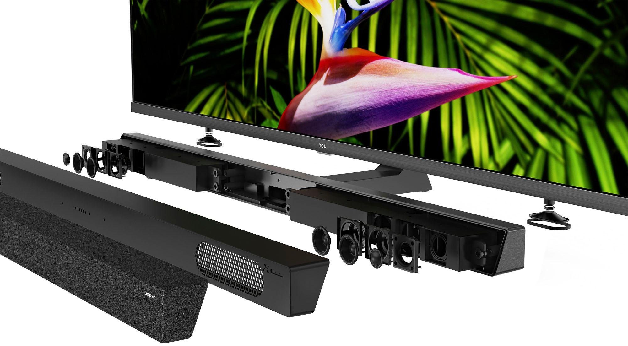 TCL QLED-TV 65X10X1, 164 cm / 65", 4K Ultra HD, Smart TV, Mini led, Android tv, 4K HDR premium 1500, 100 Hz Motion Clarity