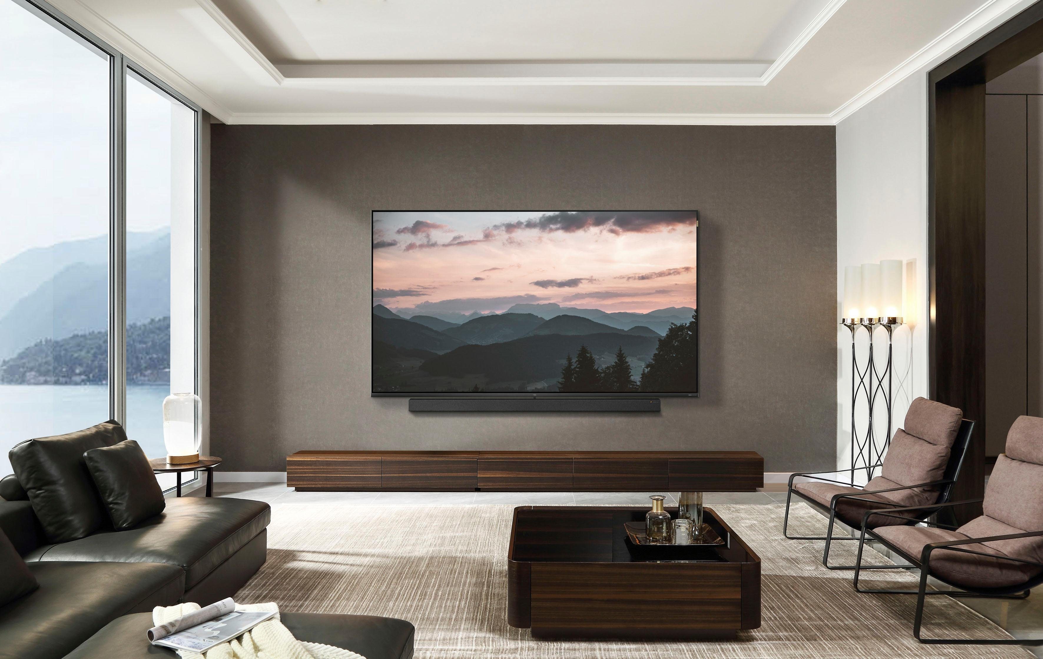 TCL QLED-TV 65X10X1, 164 cm / 65", 4K Ultra HD, Smart TV, Mini led, Android tv, 4K HDR premium 1500, 100 Hz Motion Clarity