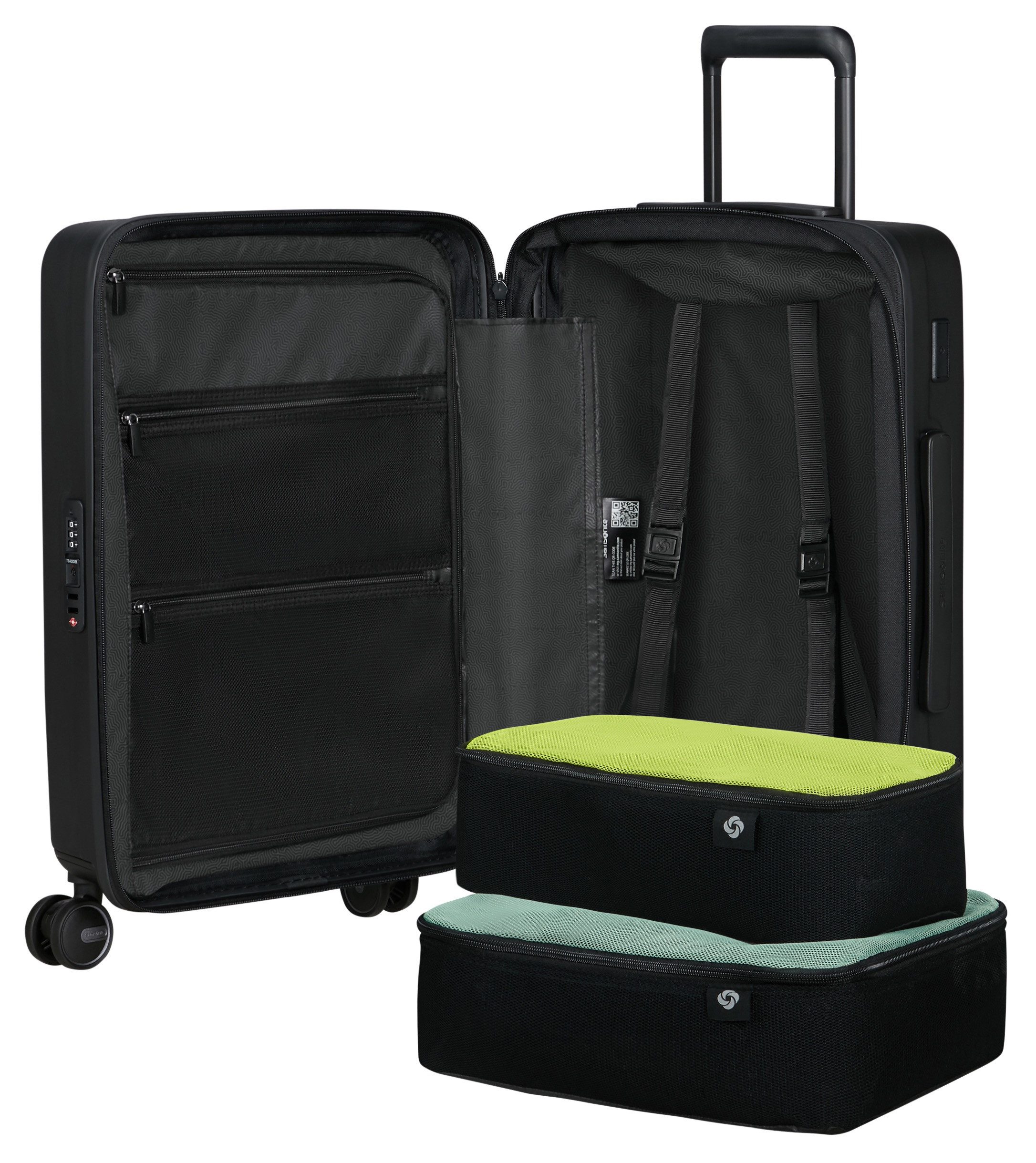 Samsonite Hardshell-trolley RESTACKD, verschillende maten en kleuren (Met opbergtas)