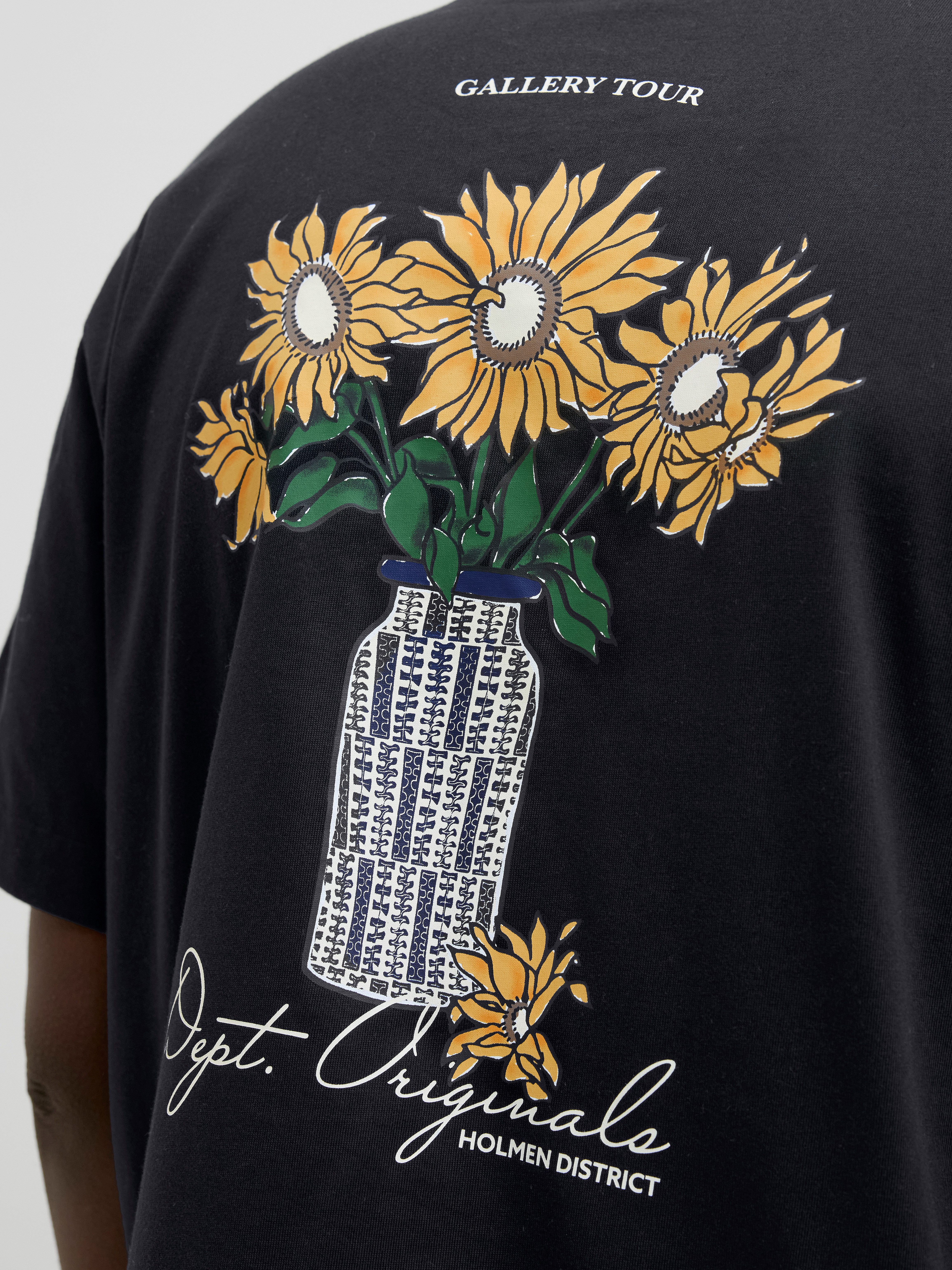 Jack & Jones T-shirt JORISLINGTON BACK TEE SS CREW NECK SN