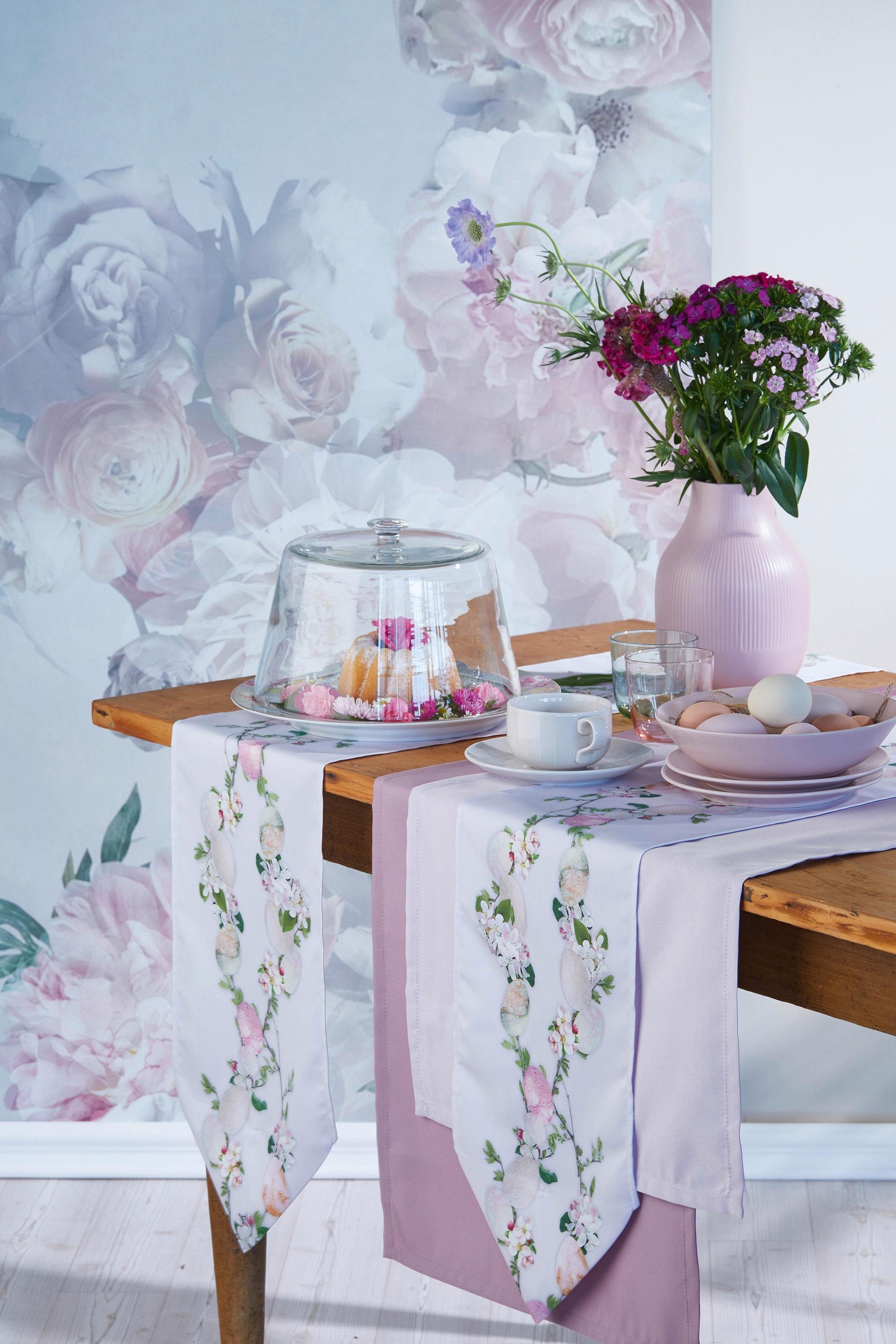 APELT Tafelband 6907 HAPPY EASTER, paasdecoratie, Pasen (1 stuk)