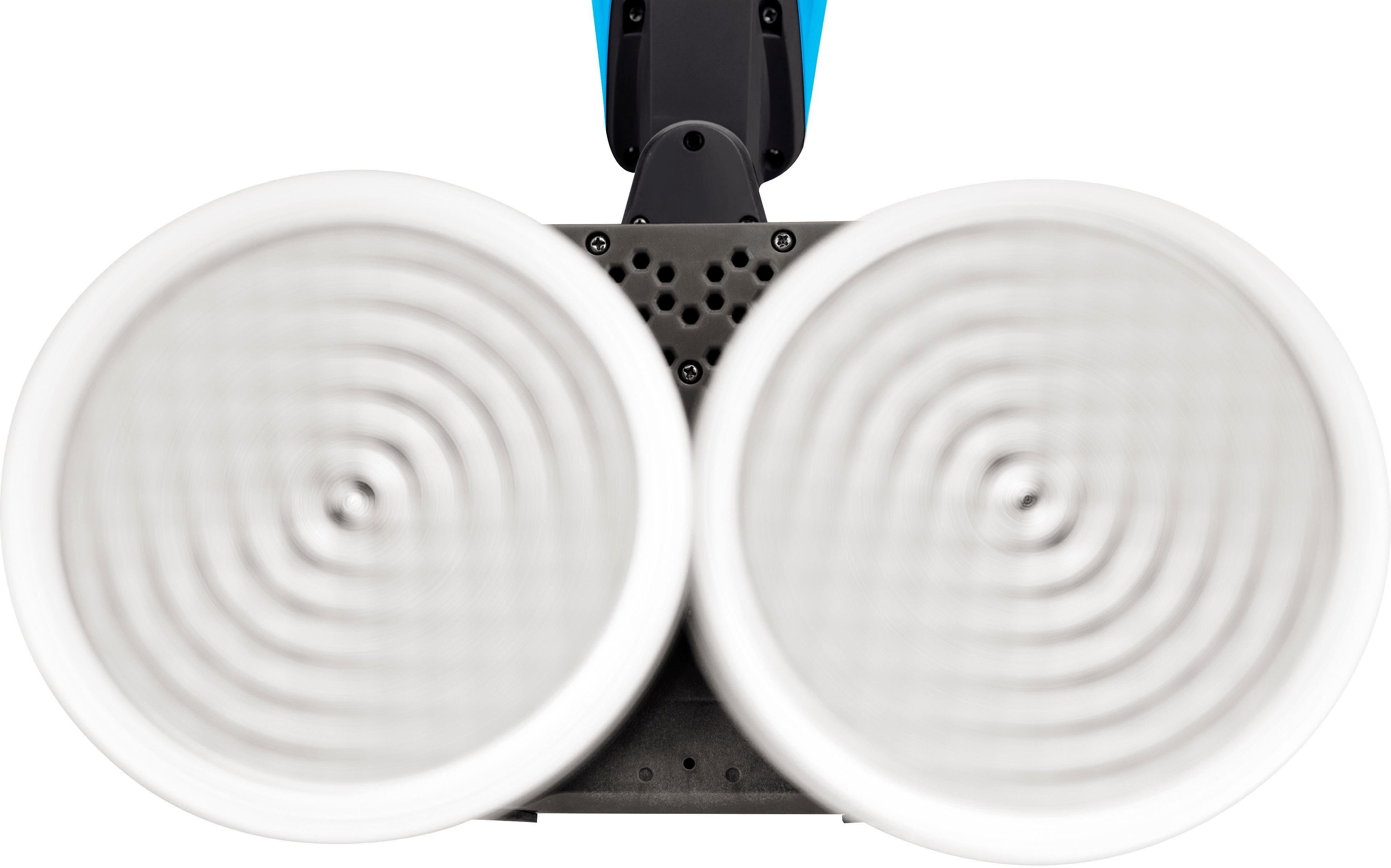 Bissell Reiniger voor harde vloeren 2052, SpinWave elektrische mop, eenvoudig te manoeuvreren voor alle harde vloeren, herbruikbare reinigingspads, verswatertank