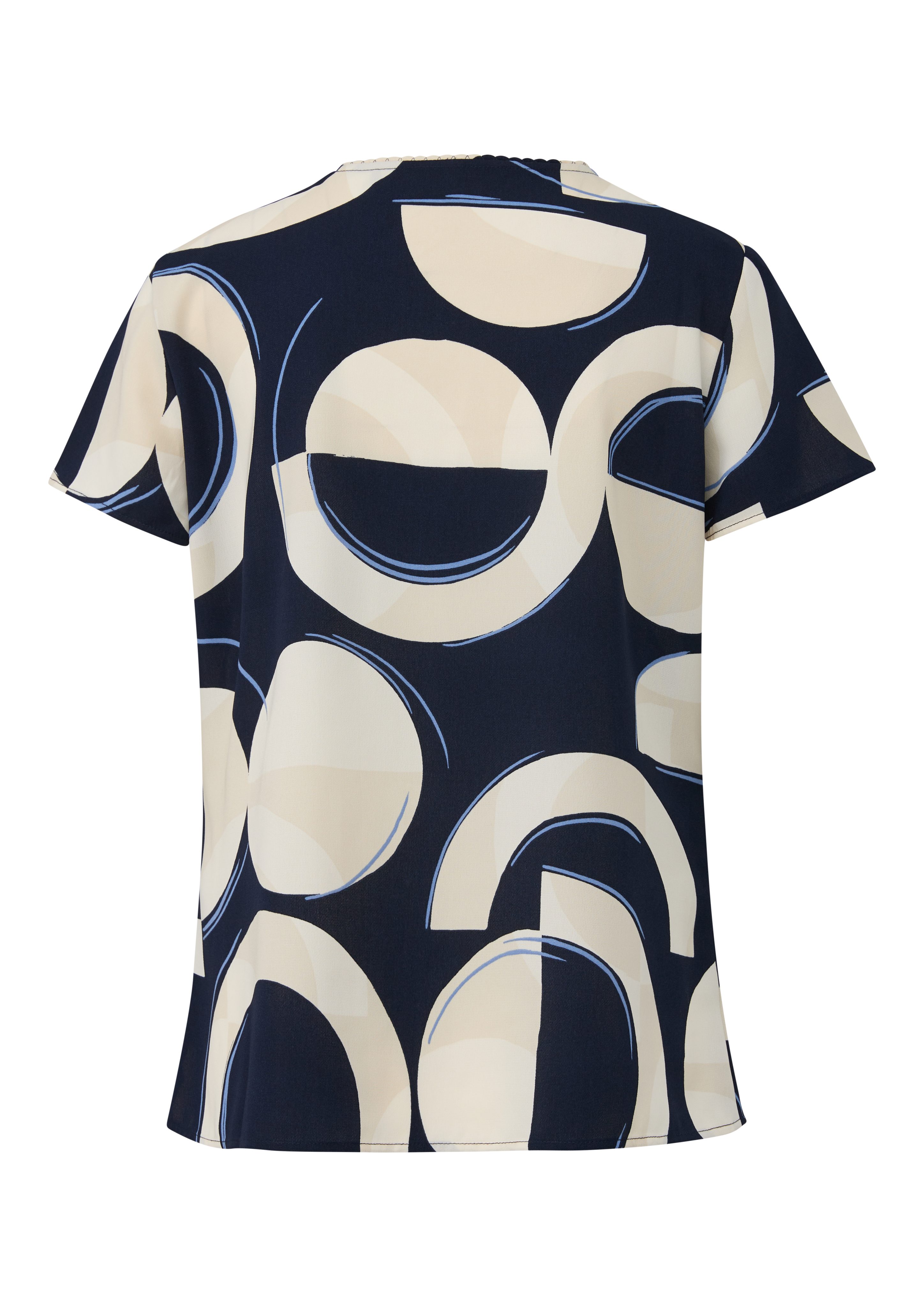 s.Oliver BLACK LABEL Blouse met korte mouwen met print all-over