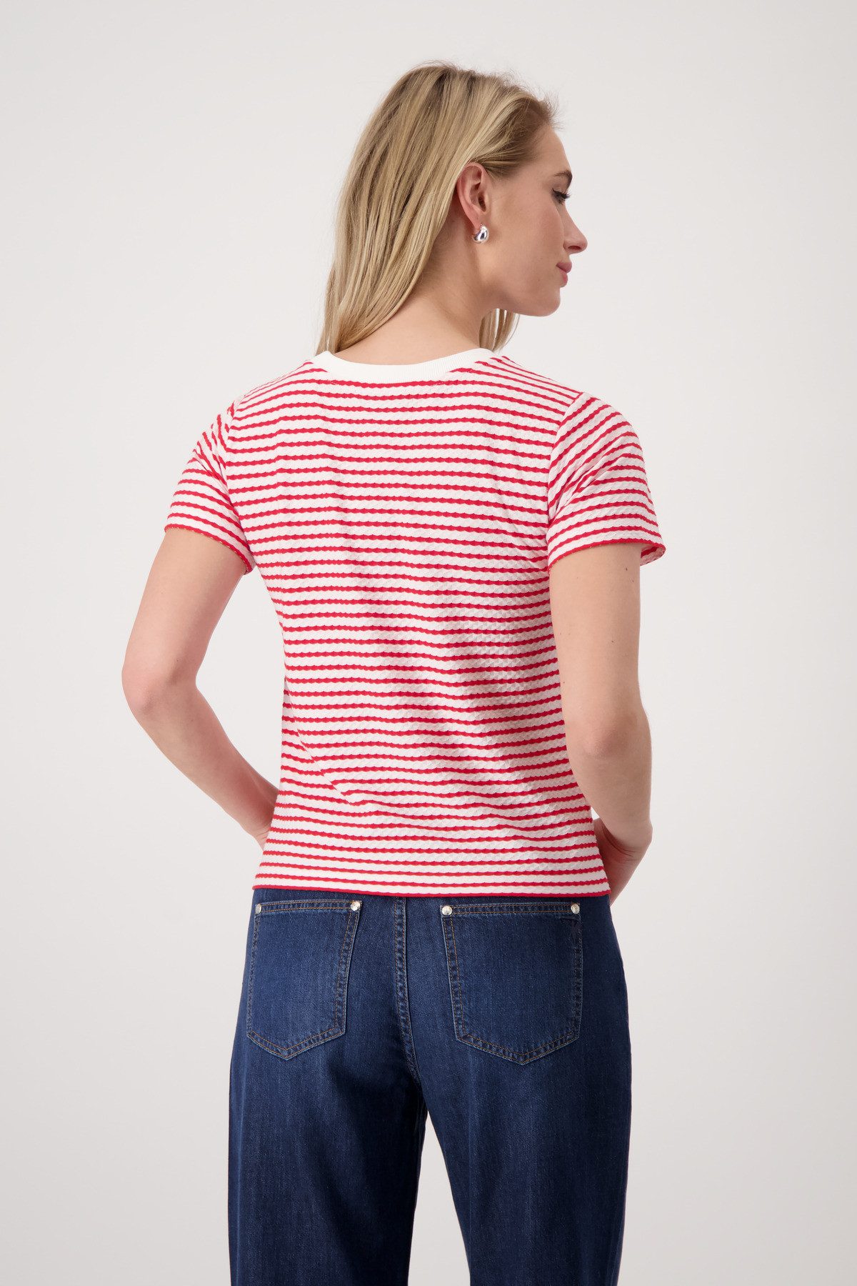 Monari Shirt met ronde hals Met een ronde hals