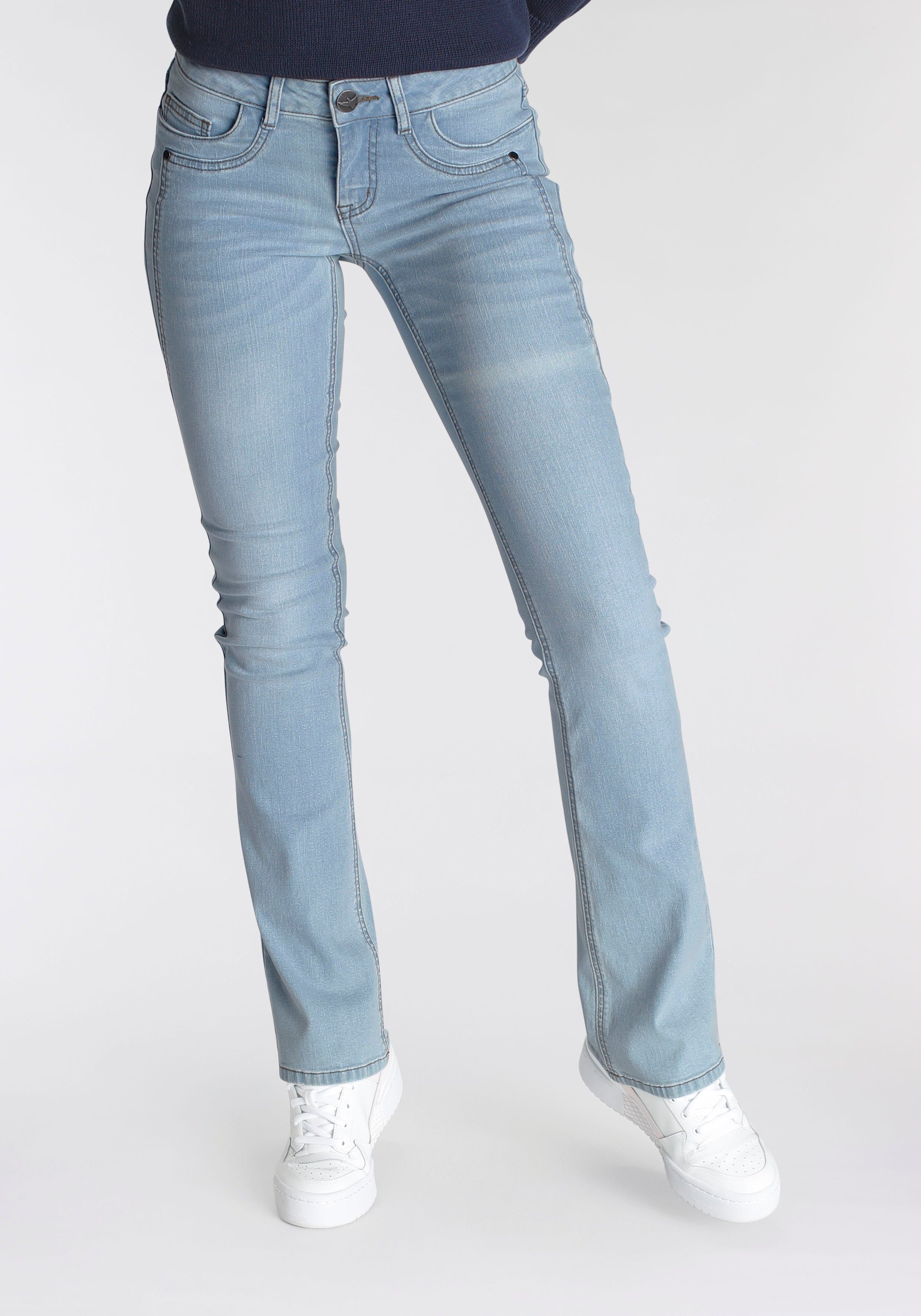 Arizona Bootcut jeans Met geren